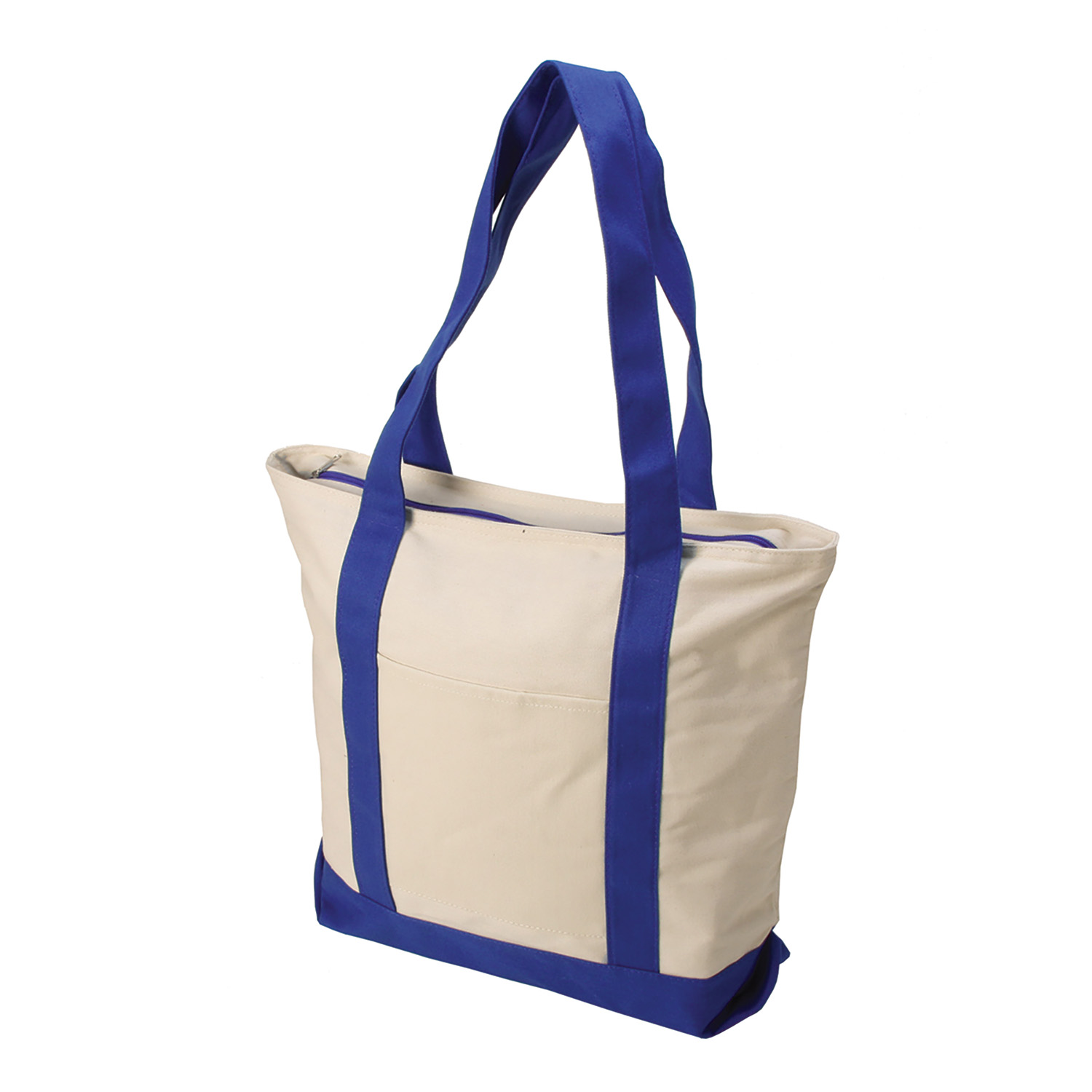 Picture of Cotton Zipper Boat Tote