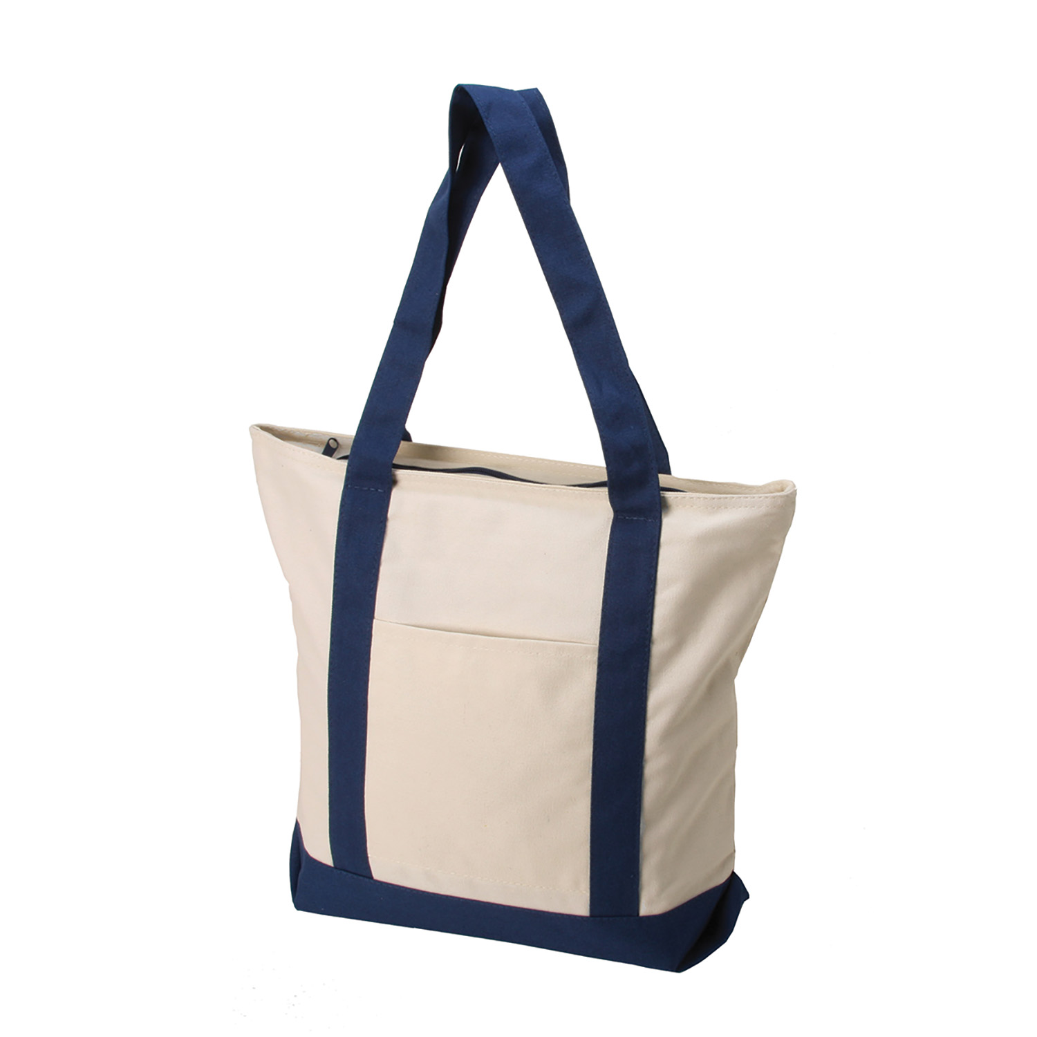 Picture of Cotton Zipper Boat Tote