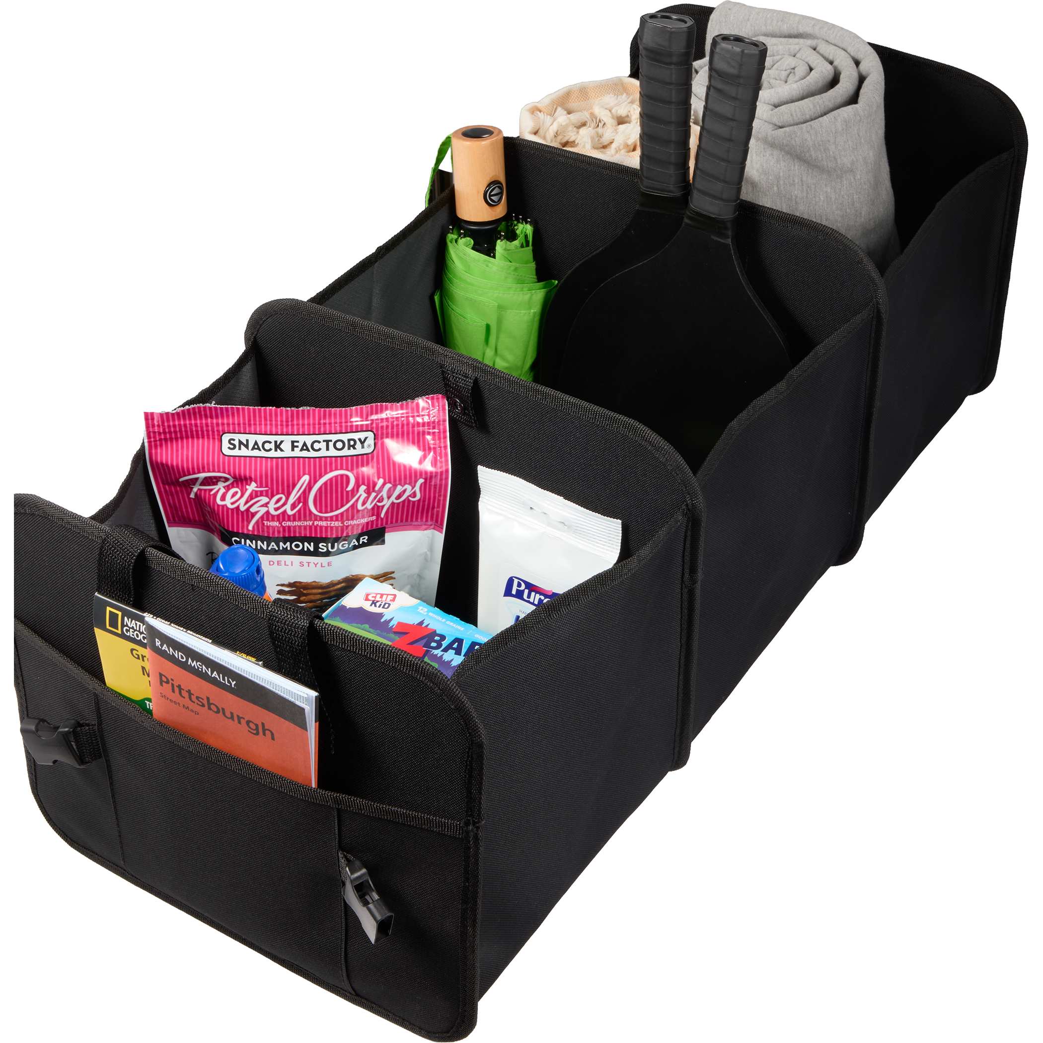 Picture of Recycled 3-Compartment Trunk Organizer