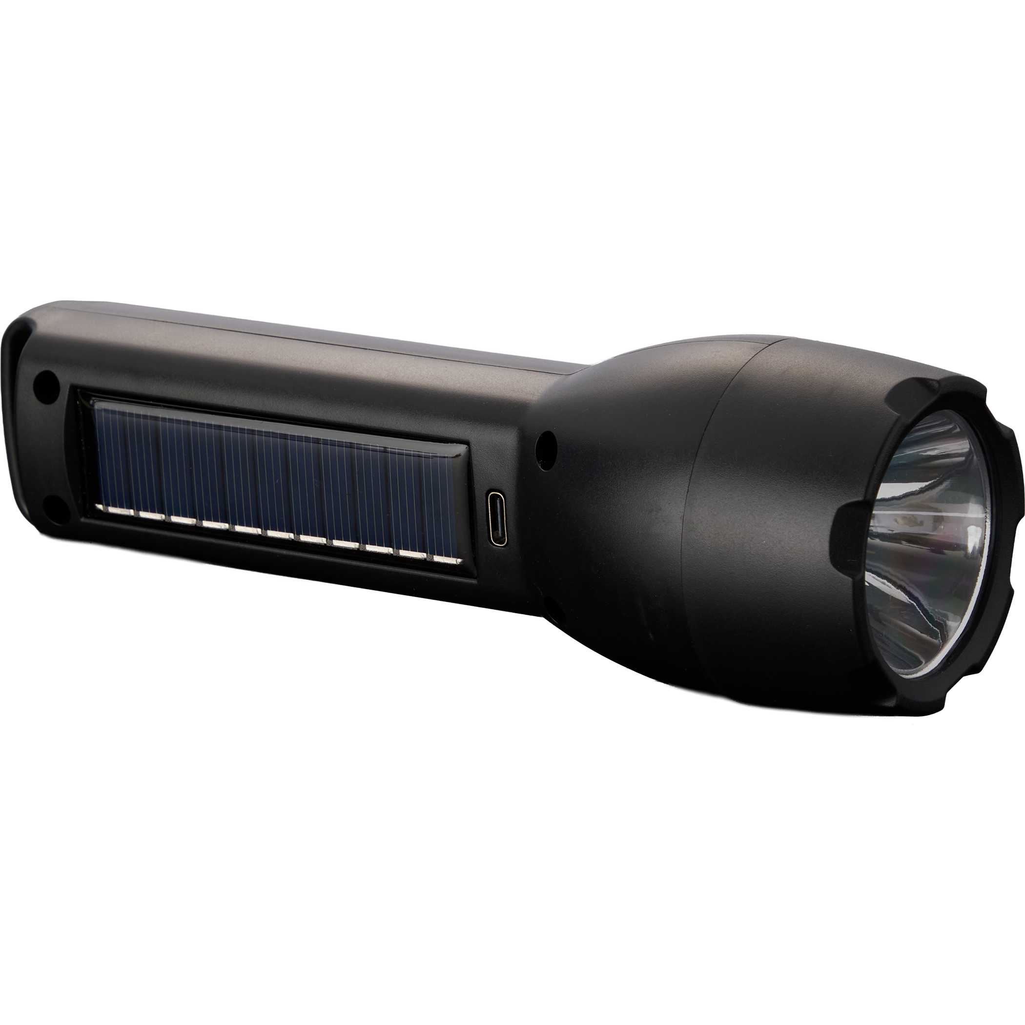 Picture of Solar Powered Rechargeable COB Flashlight