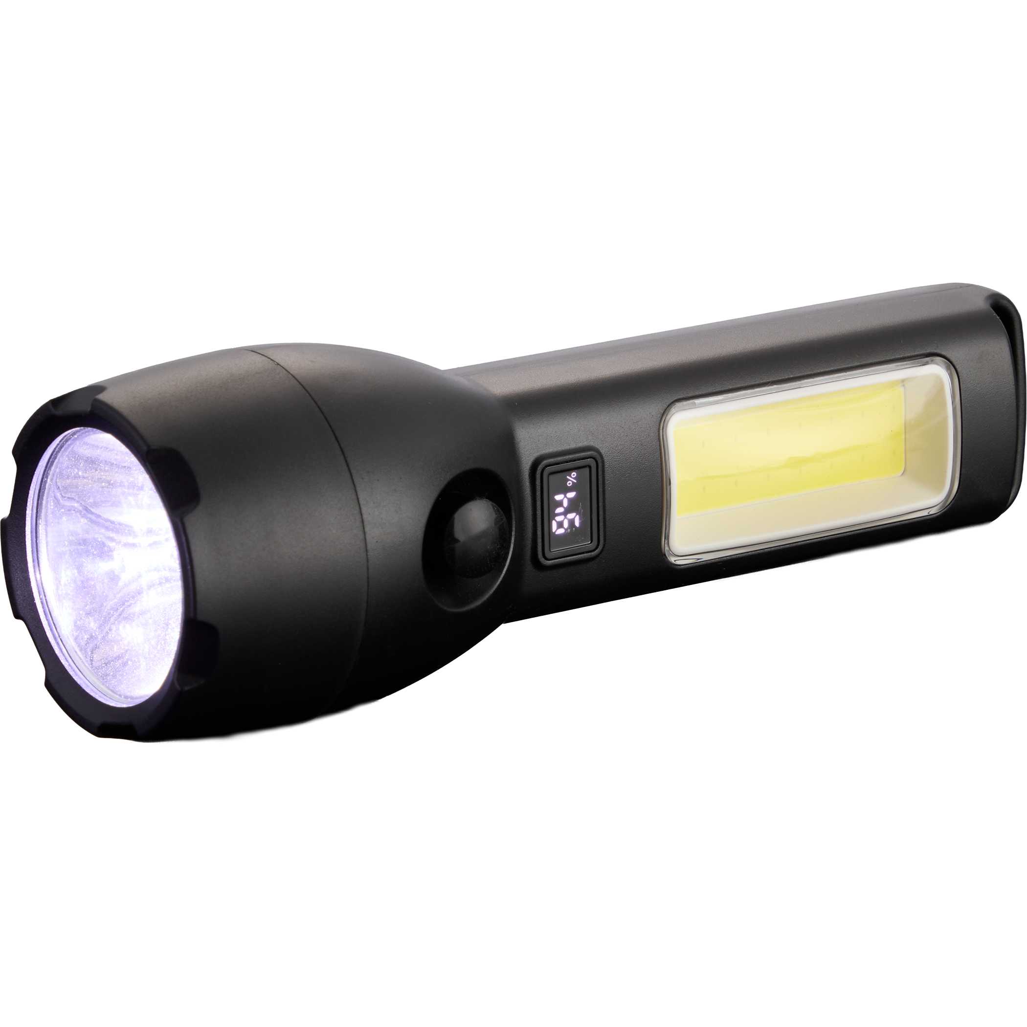 Picture of Solar Powered Rechargeable COB Flashlight