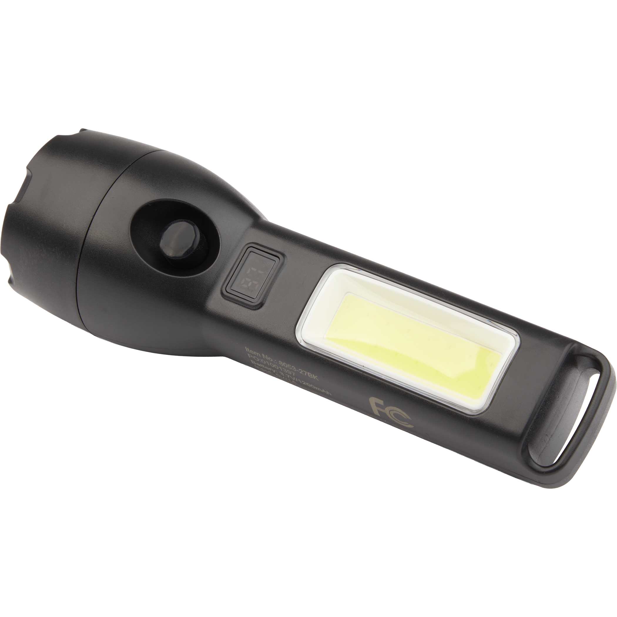 Picture of Solar Powered Rechargeable COB Flashlight