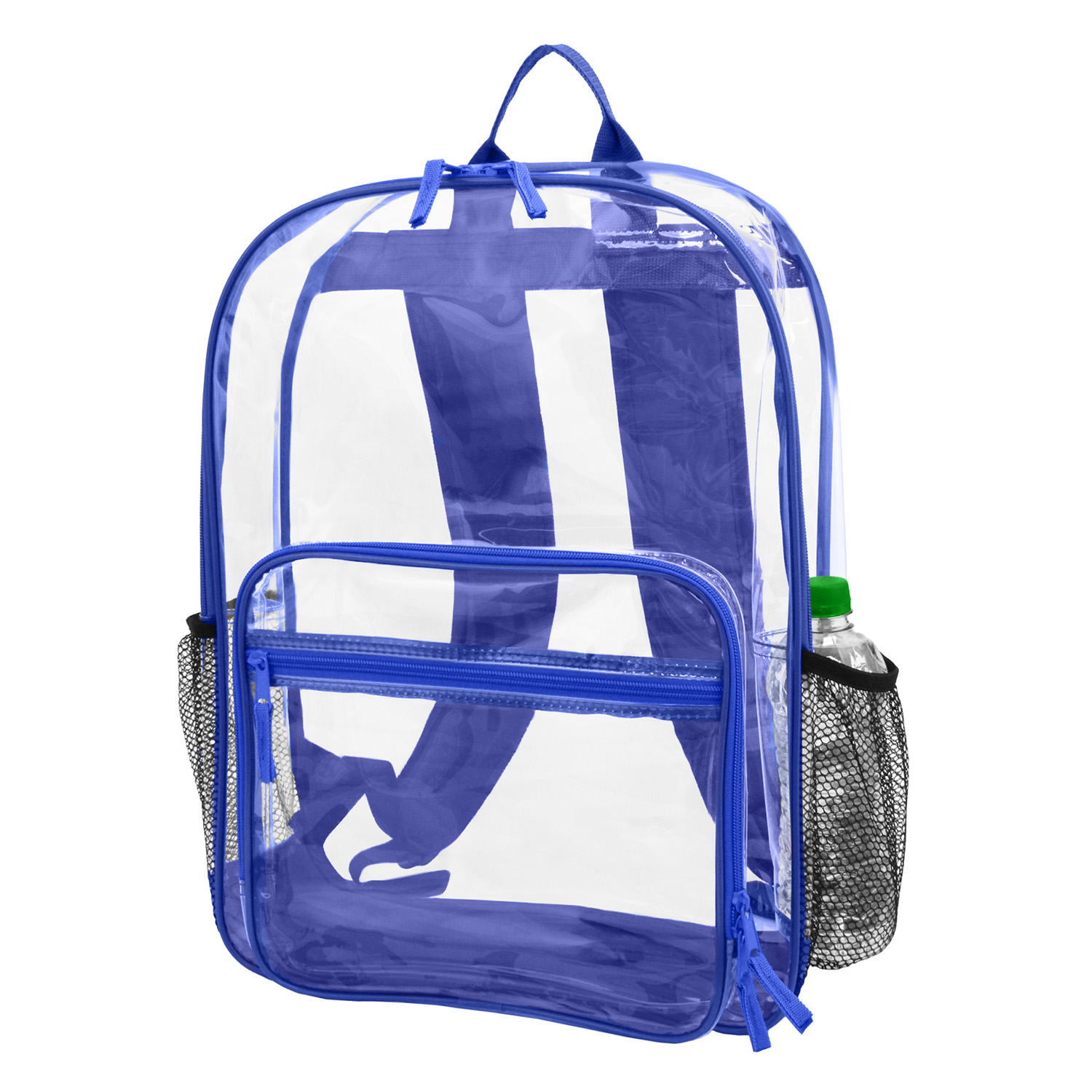 Picture of New Best Value 18" Heavy Duty Multi-Function Clear Backpack
