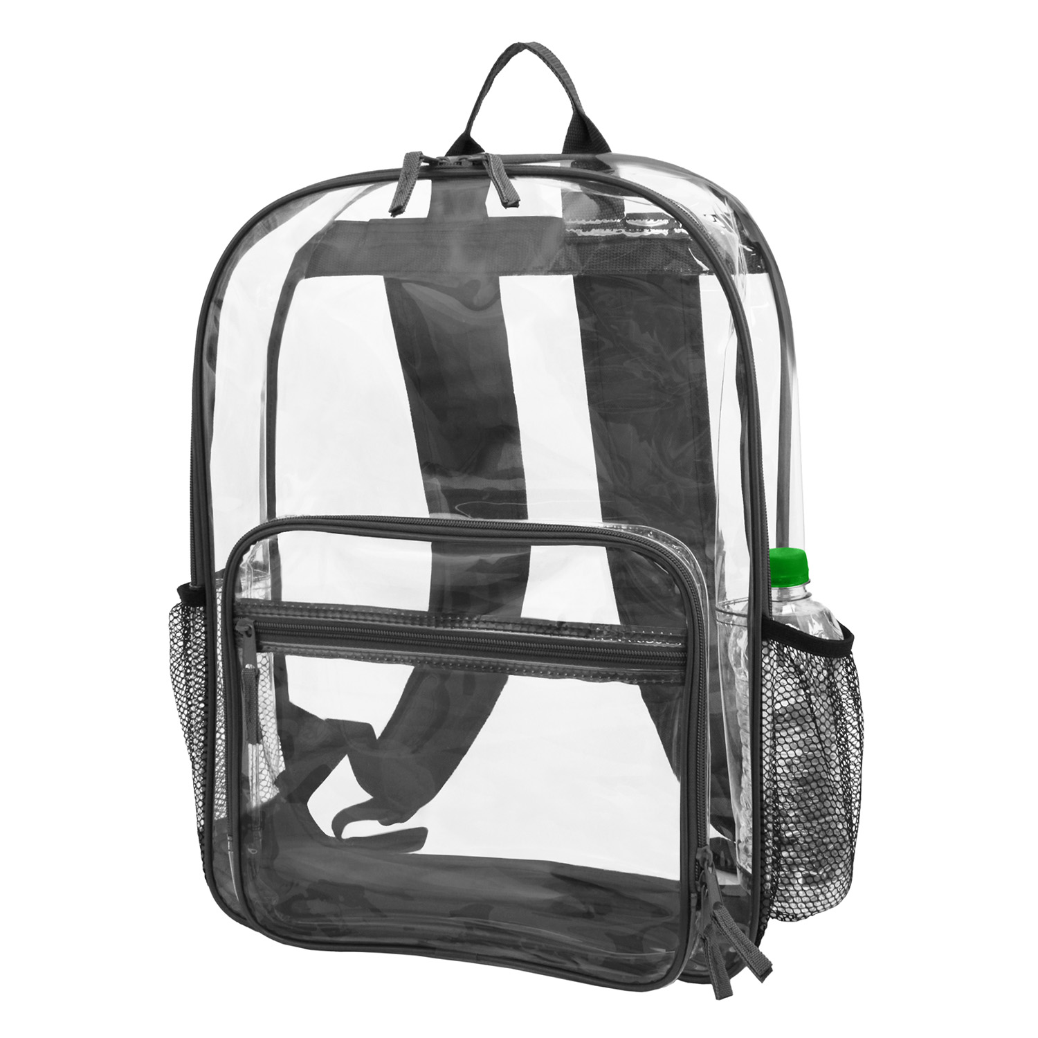 Picture of New Best Value 18" Heavy Duty Multi-Function Clear Backpack