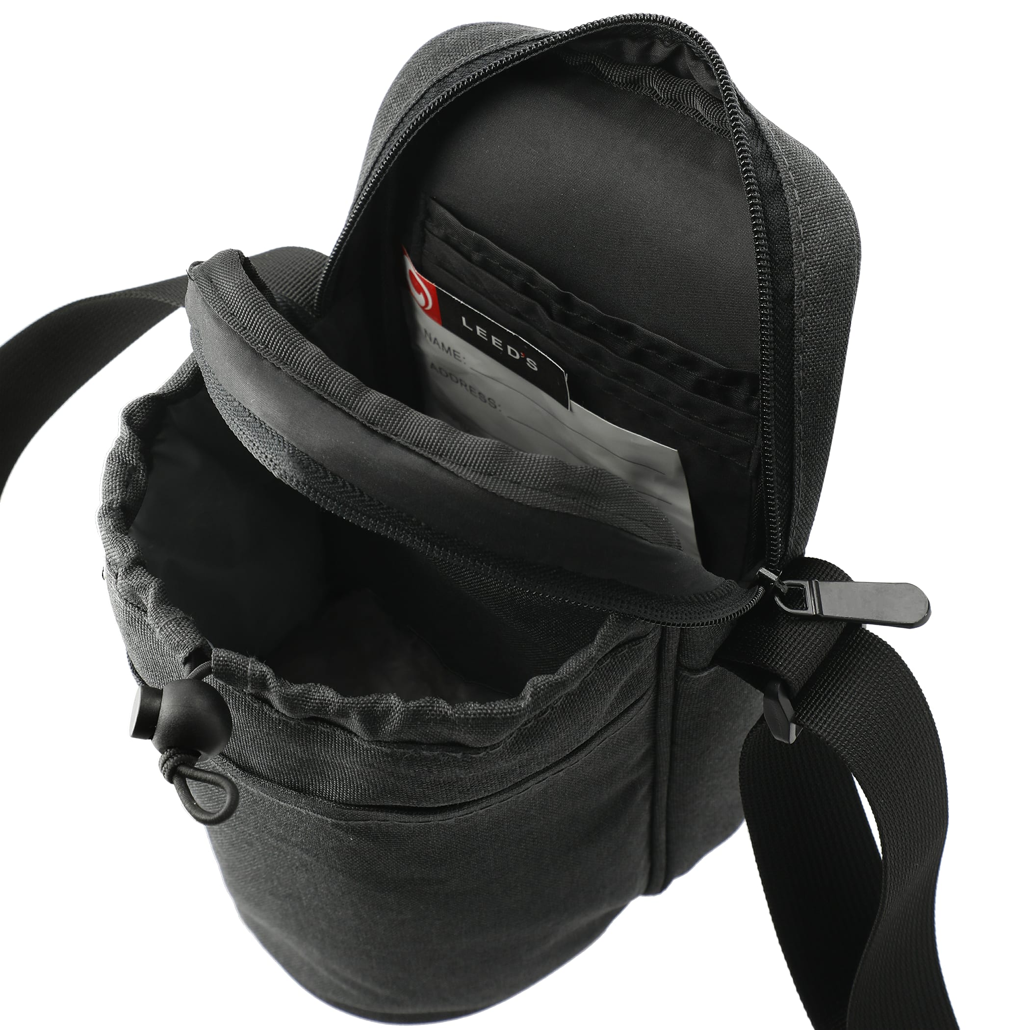 Picture of Traver rPET Adjustable Bottle Sling Cooler w/Pouch