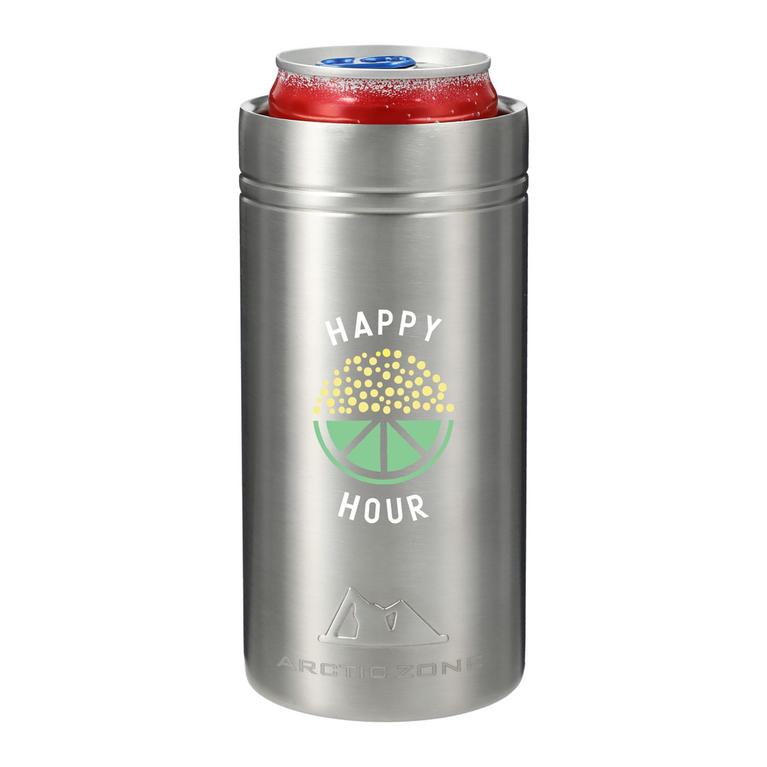 Picture of 12 Oz. Arctic Zone® Titan Thermal HP® Slim Can Cooler & Tumbler