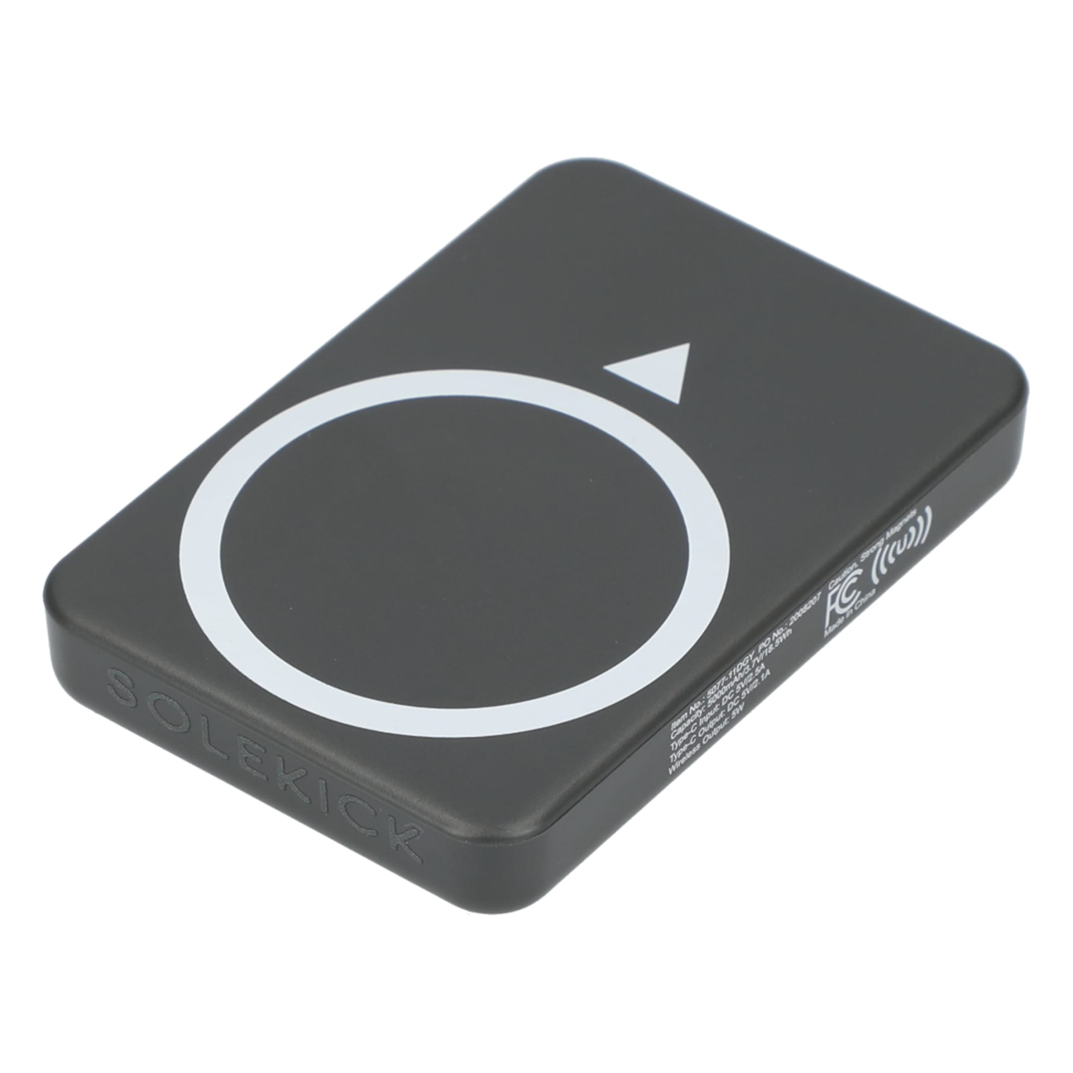 Picture of Solekick™ MagClick™ 5000 mAh Wireless Power Bank