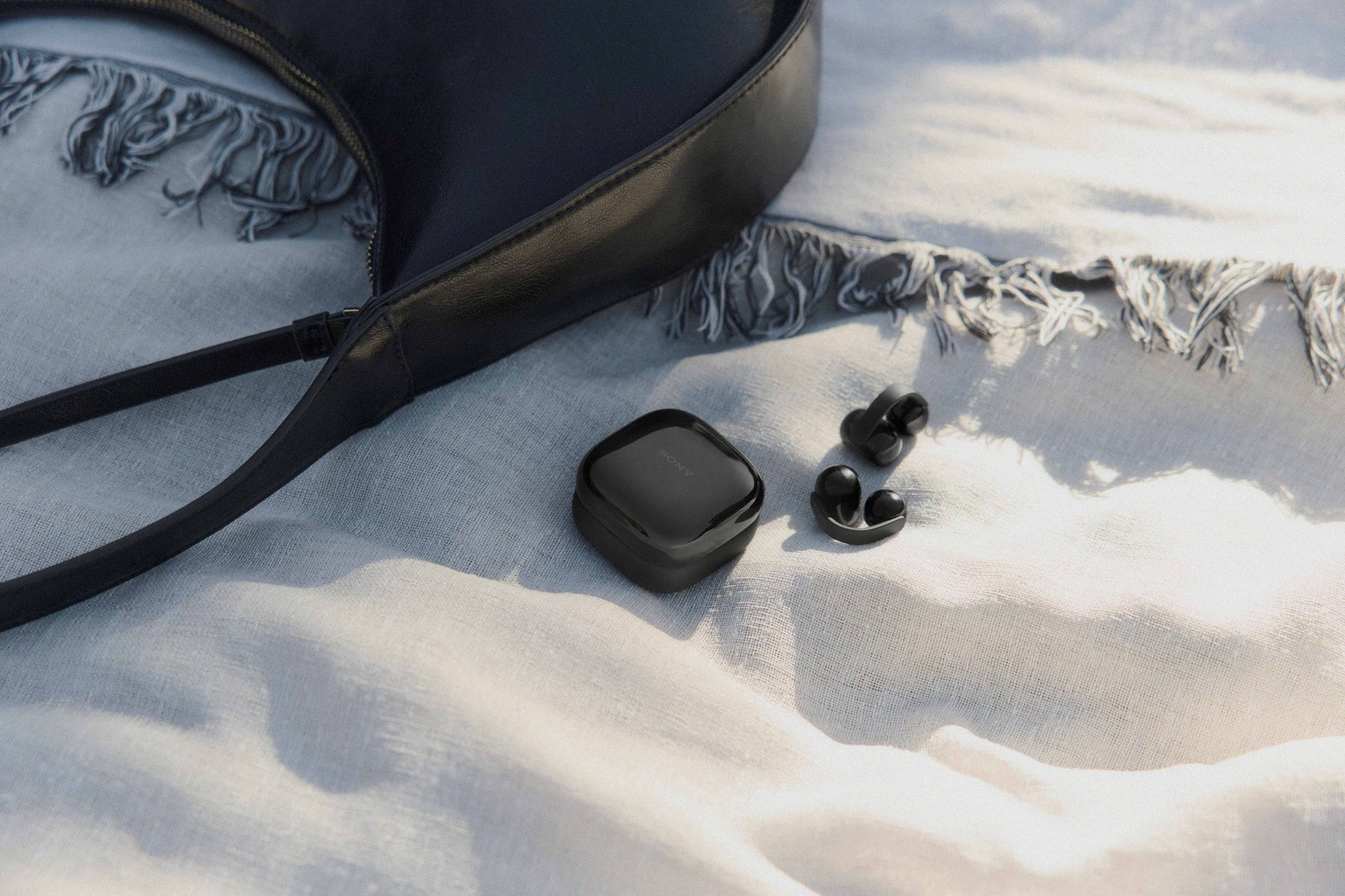 Picture of Sony LinkBuds Clip Truly Wireless Open Ear Earbuds