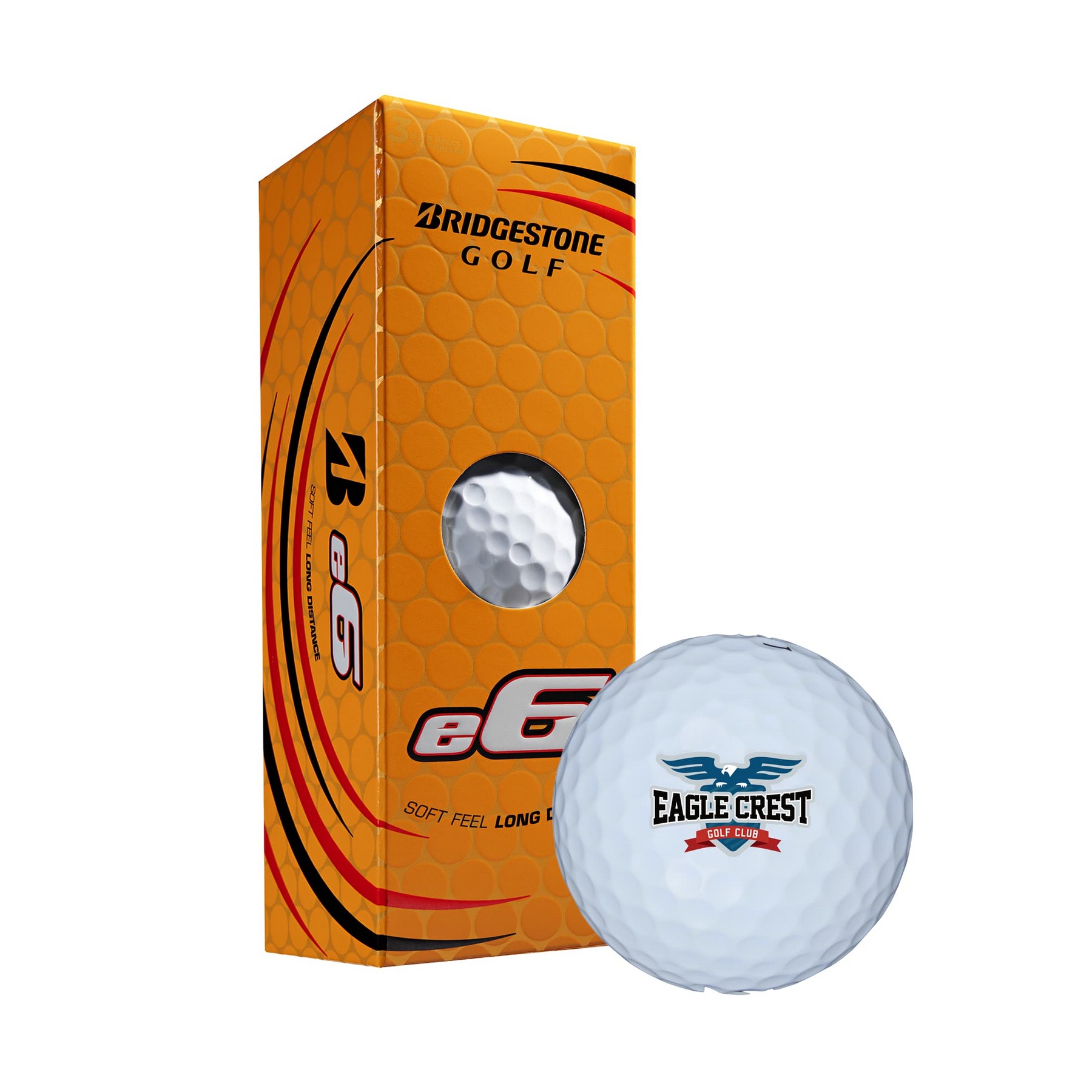 Picture of Bridgestone E 6 Soft Golf Balls - 3 Pack