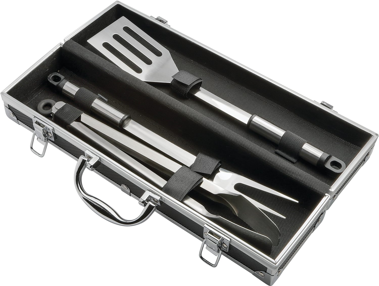 Picture of 3 Piece BBQ set in Aluminum Case