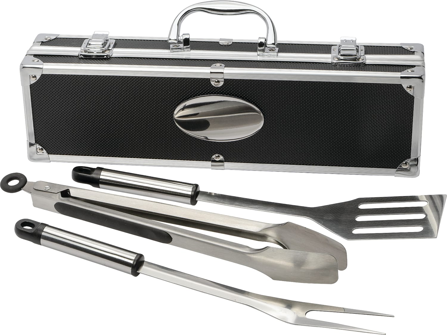 Picture of 3 Piece BBQ set in Aluminum Case