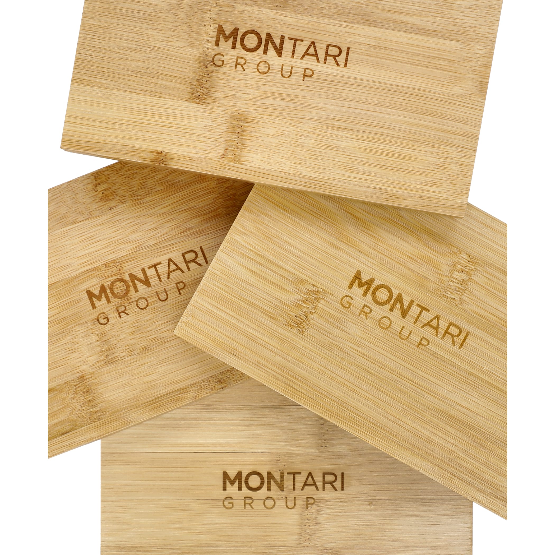 Picture of 4 Piece Bamboo Wine Gift Set