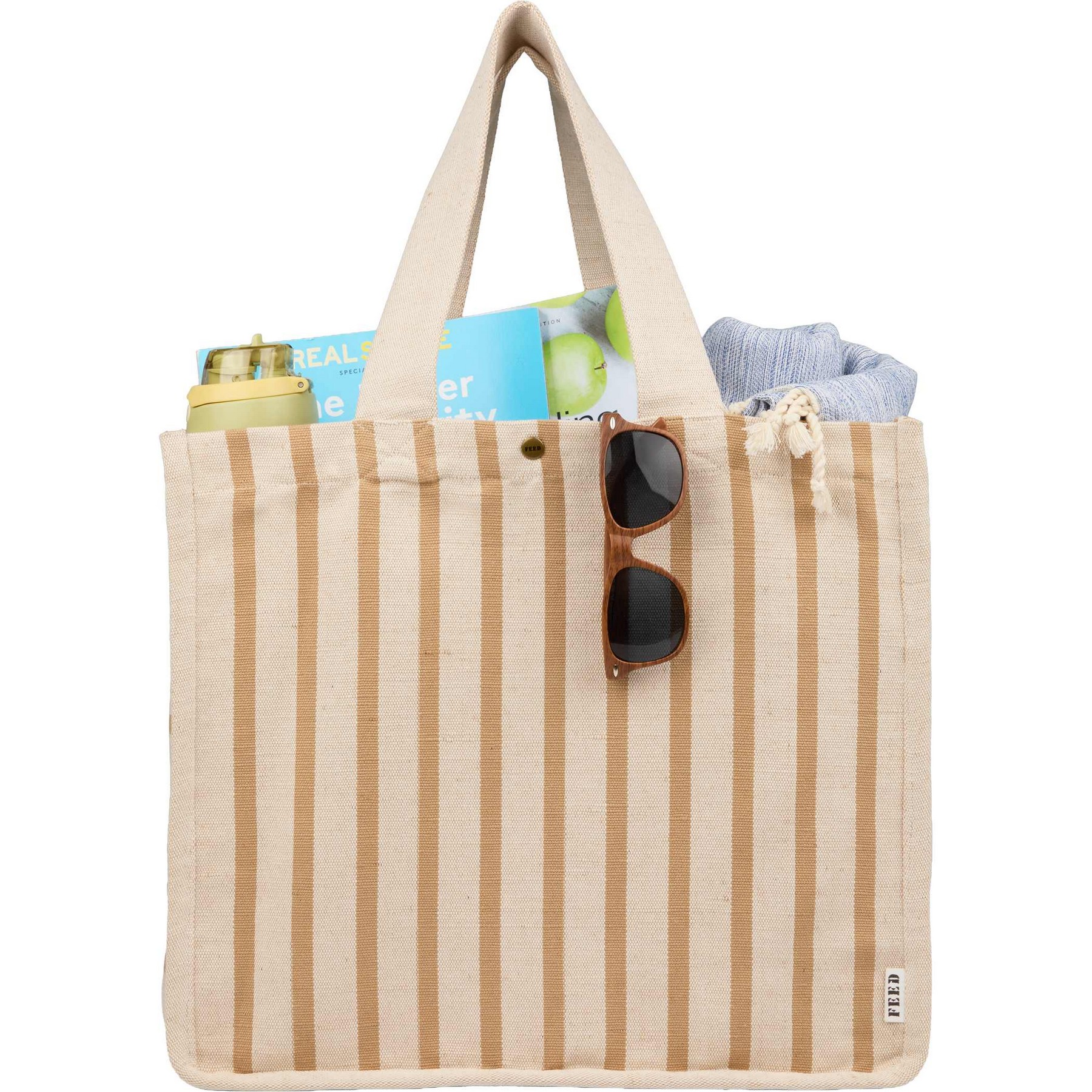 Picture of FEED Striped Carry Tote