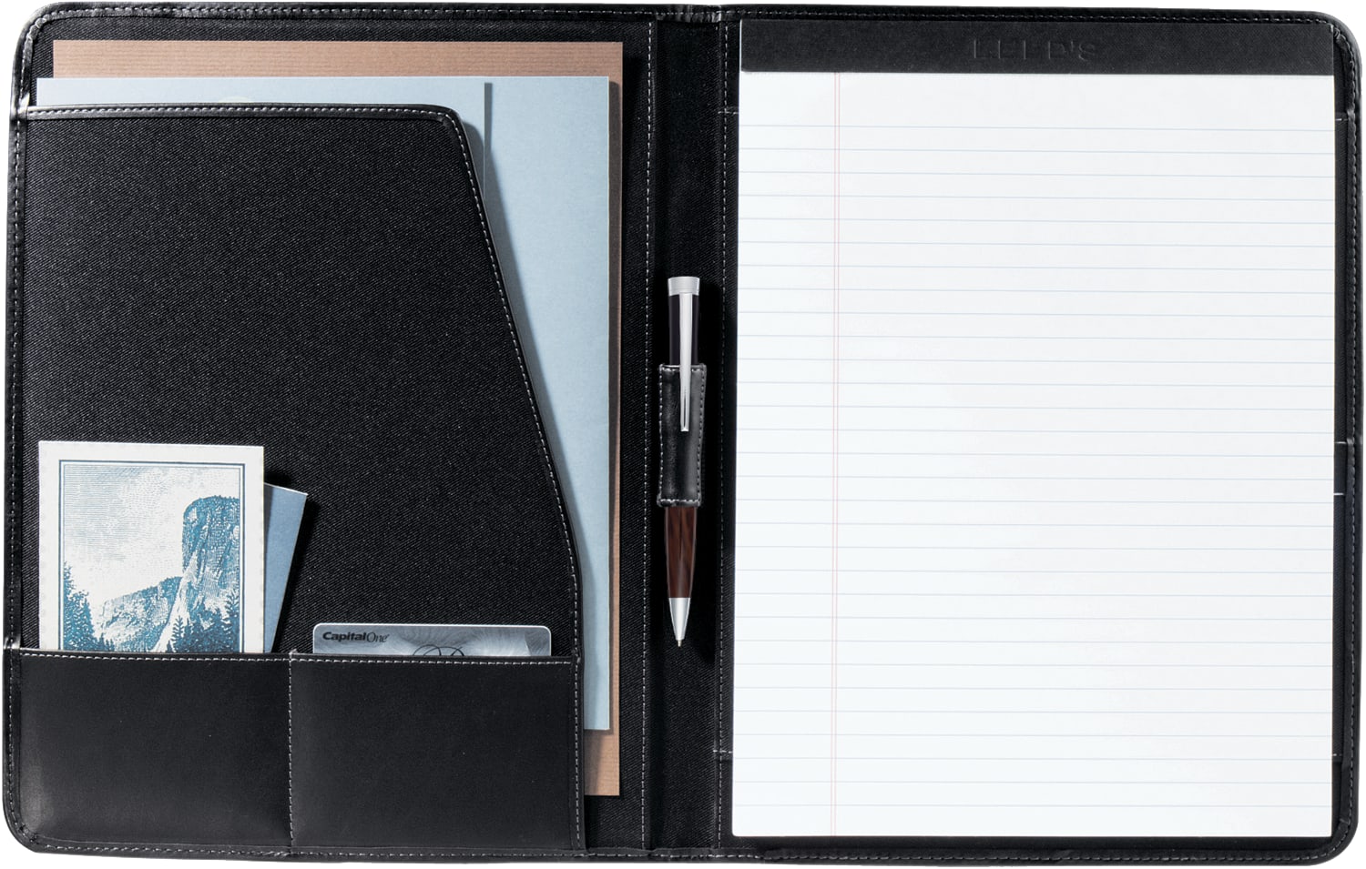 Picture of Millennium Leather Writing Pad with FSC® Mix Paper