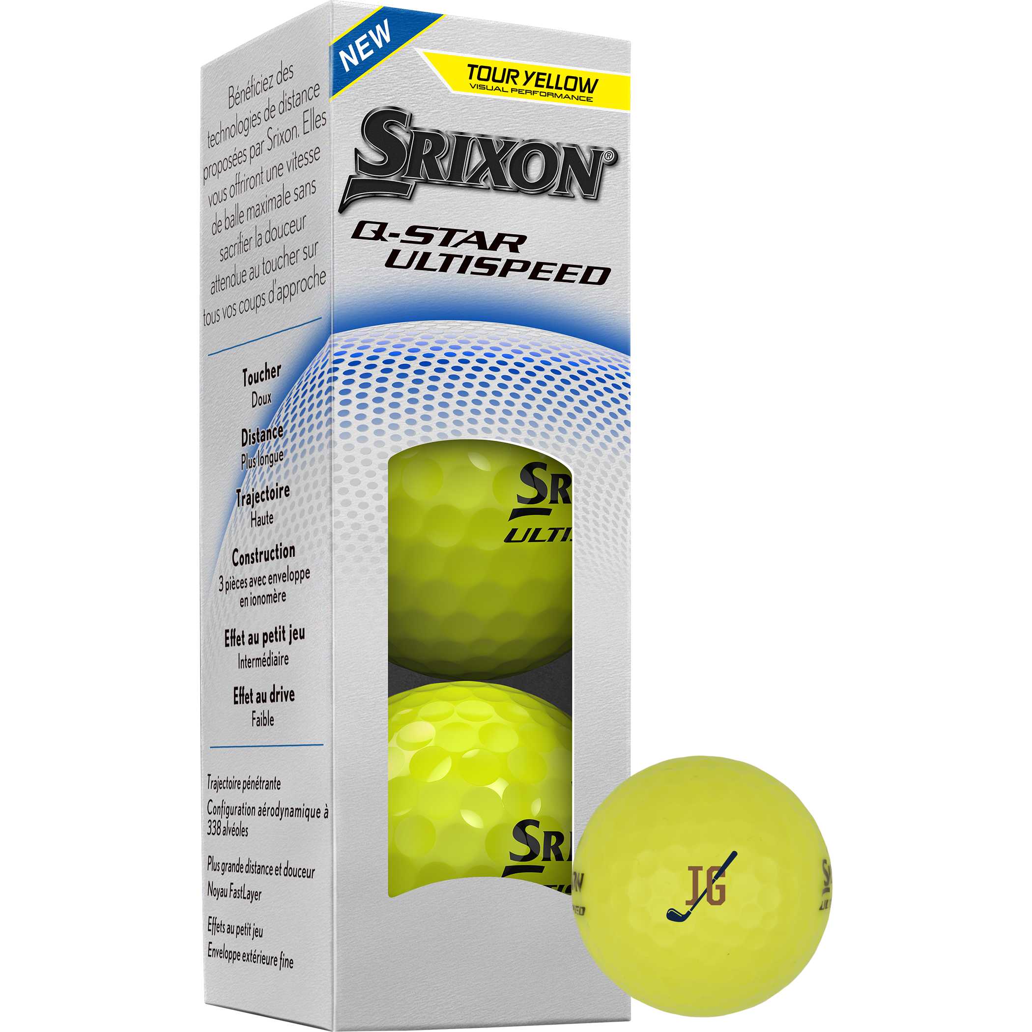 Picture of Srixon Q-STAR ULTISPEED Golf Balls - 3 Pack