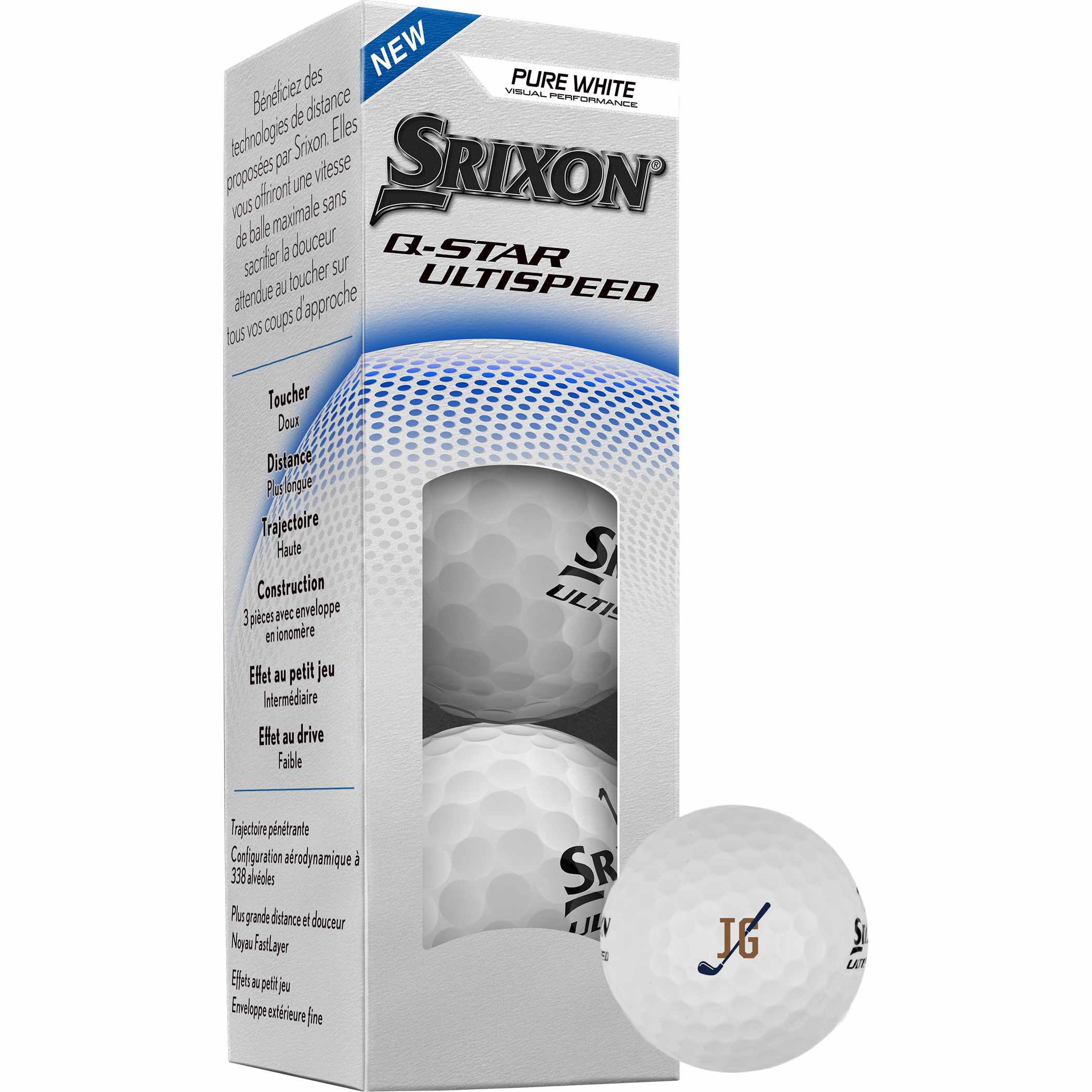 Picture of Srixon Q-STAR ULTISPEED Golf Balls - 3 Pack