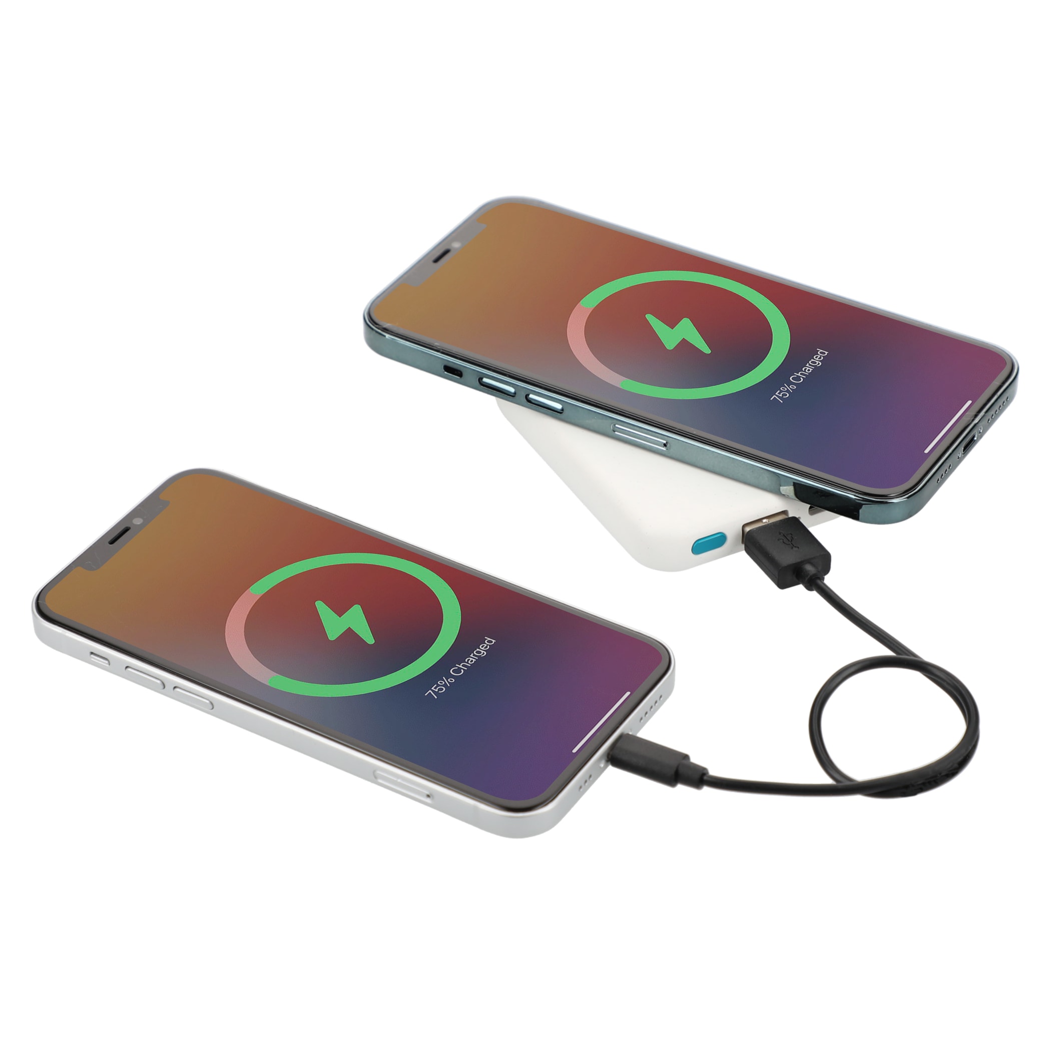 Picture of Recycled ABS 3000 mAh Wireless Power Bank