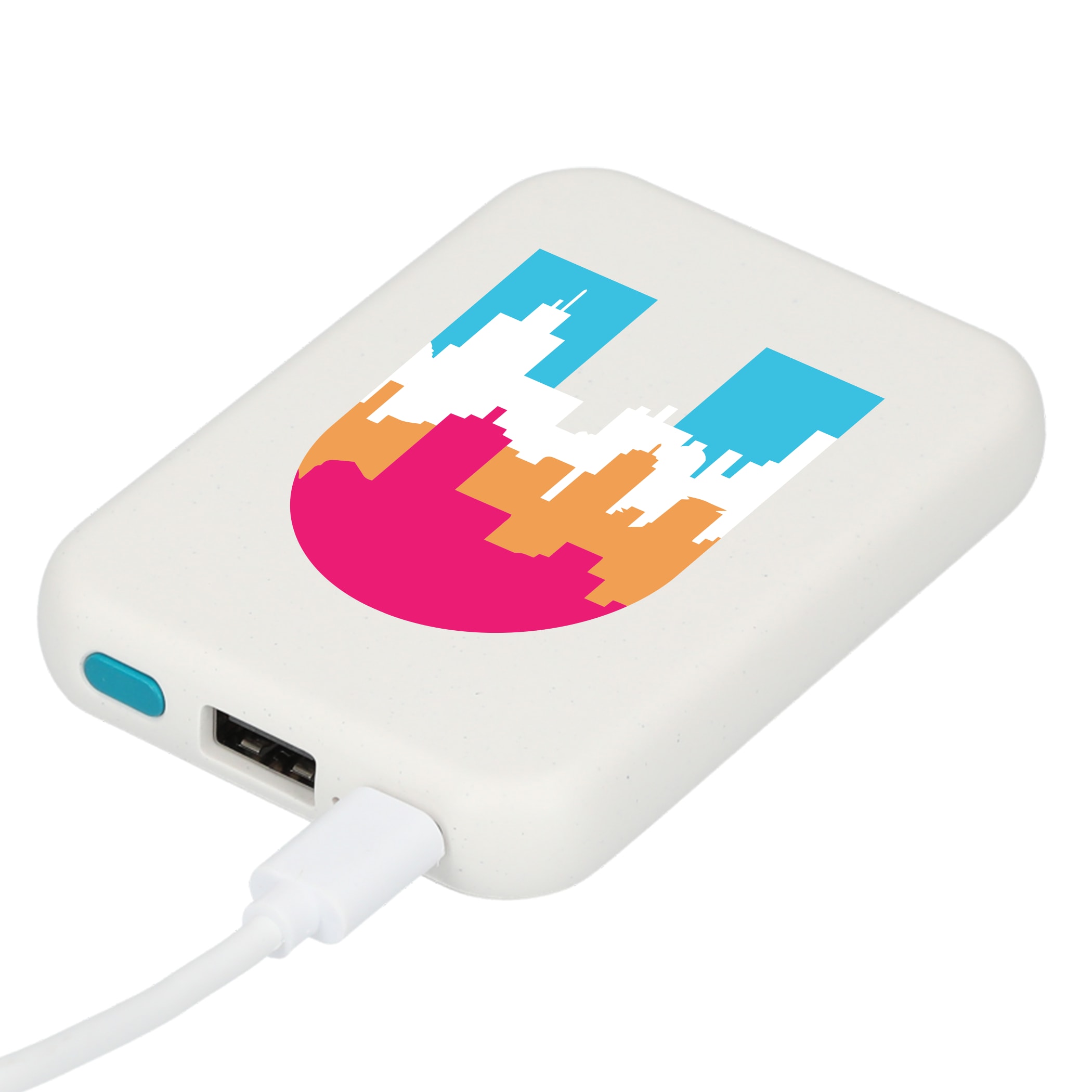 Picture of Recycled ABS 3000 mAh Wireless Power Bank