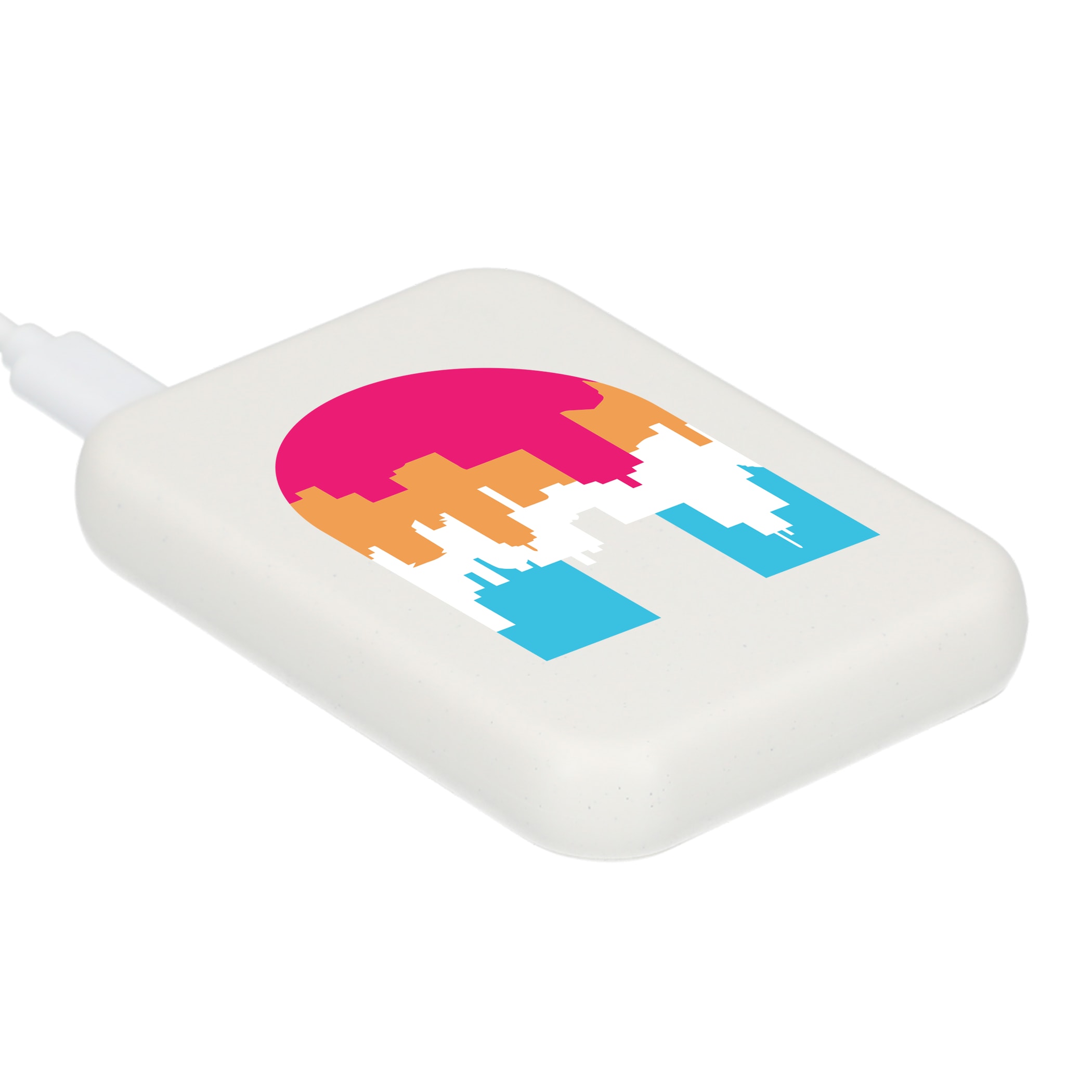Picture of Recycled ABS 3000 mAh Wireless Power Bank