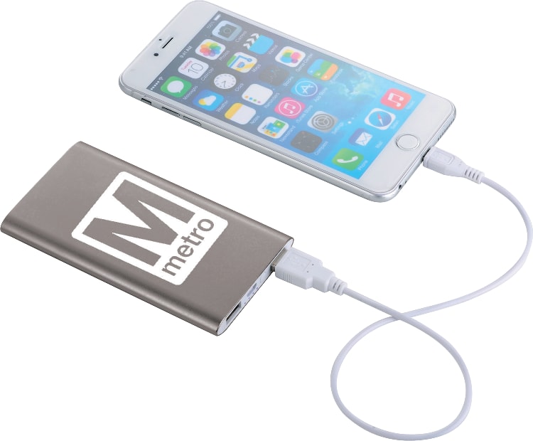 Picture of Sleek Aluminum 4000 mAh Power Bank