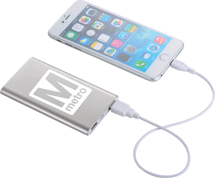 Picture of Sleek Aluminum 4000 mAh Power Bank