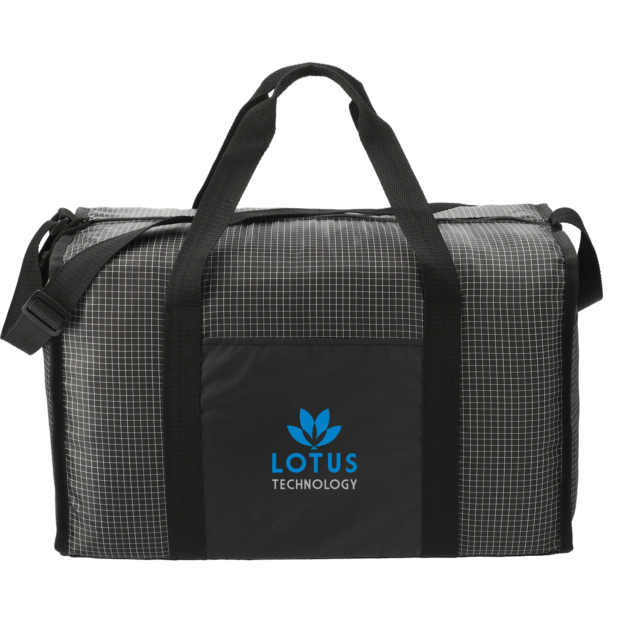 Picture of Grid Boxy Duffle Bag