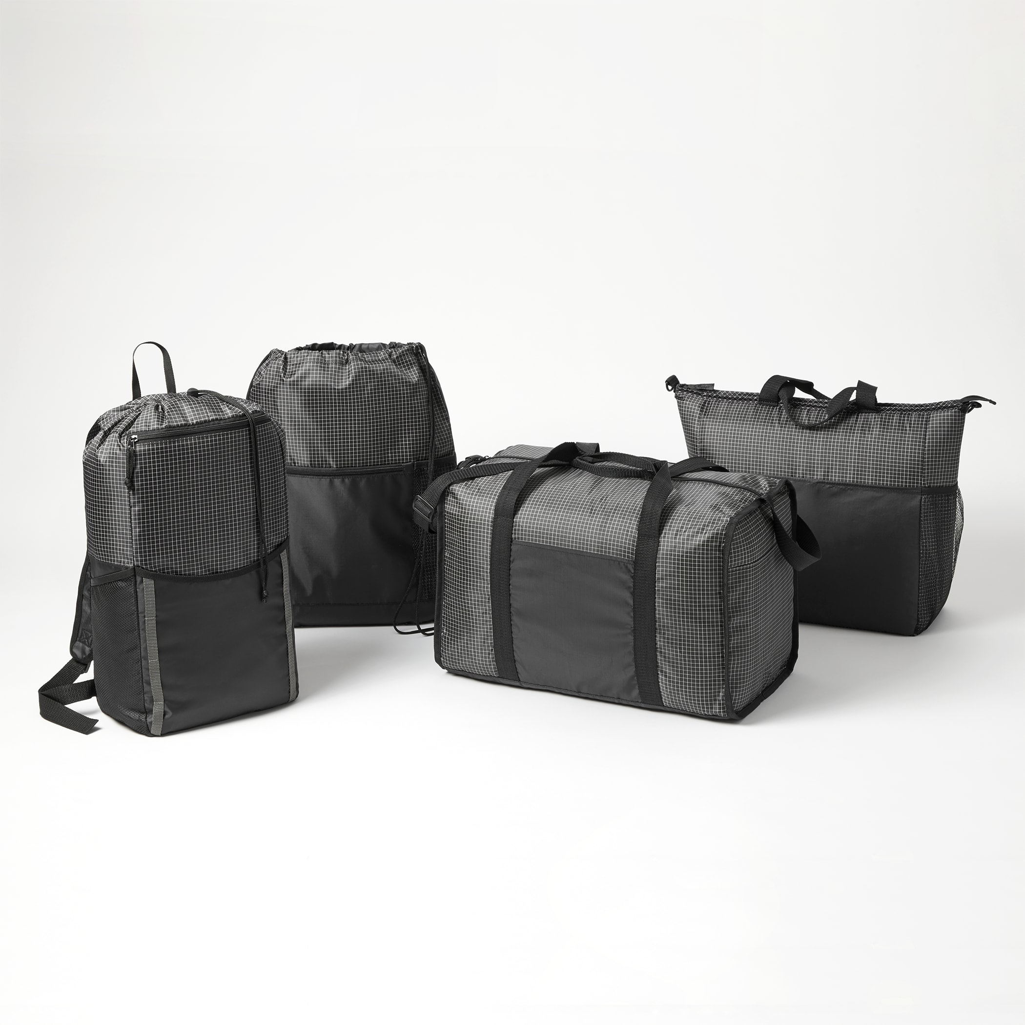 Picture of Grid Boxy Duffle Bag