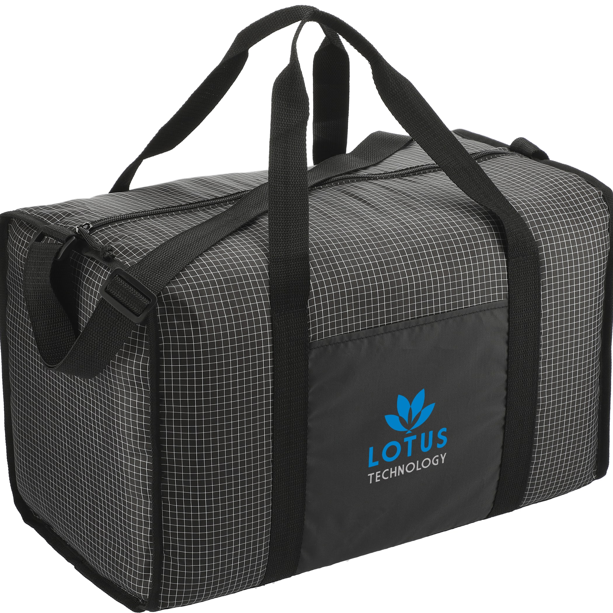 Picture of Grid Boxy Duffle Bag