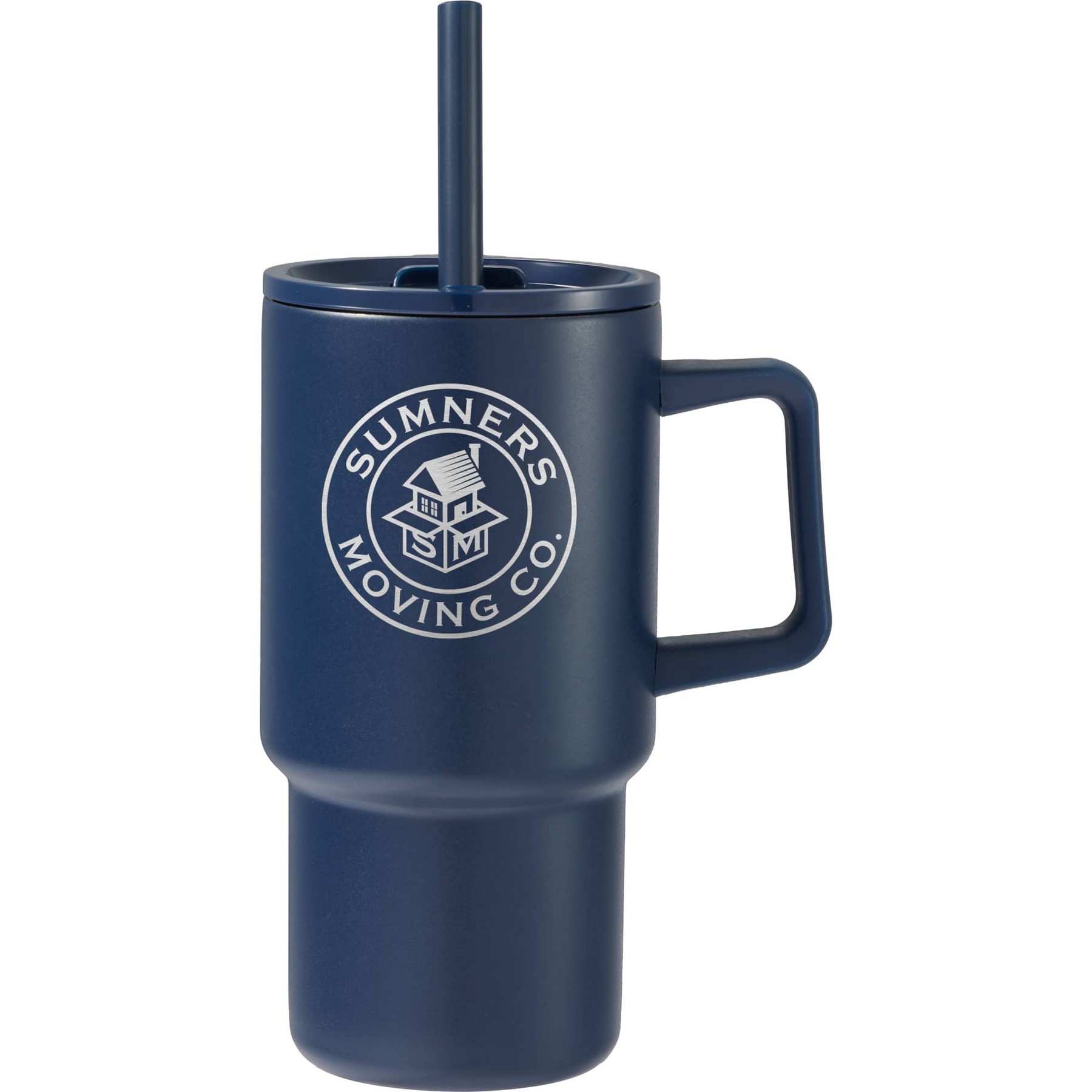 Picture of Summit 18oz Recycled Vacuum Insulated Mug w/ Straw