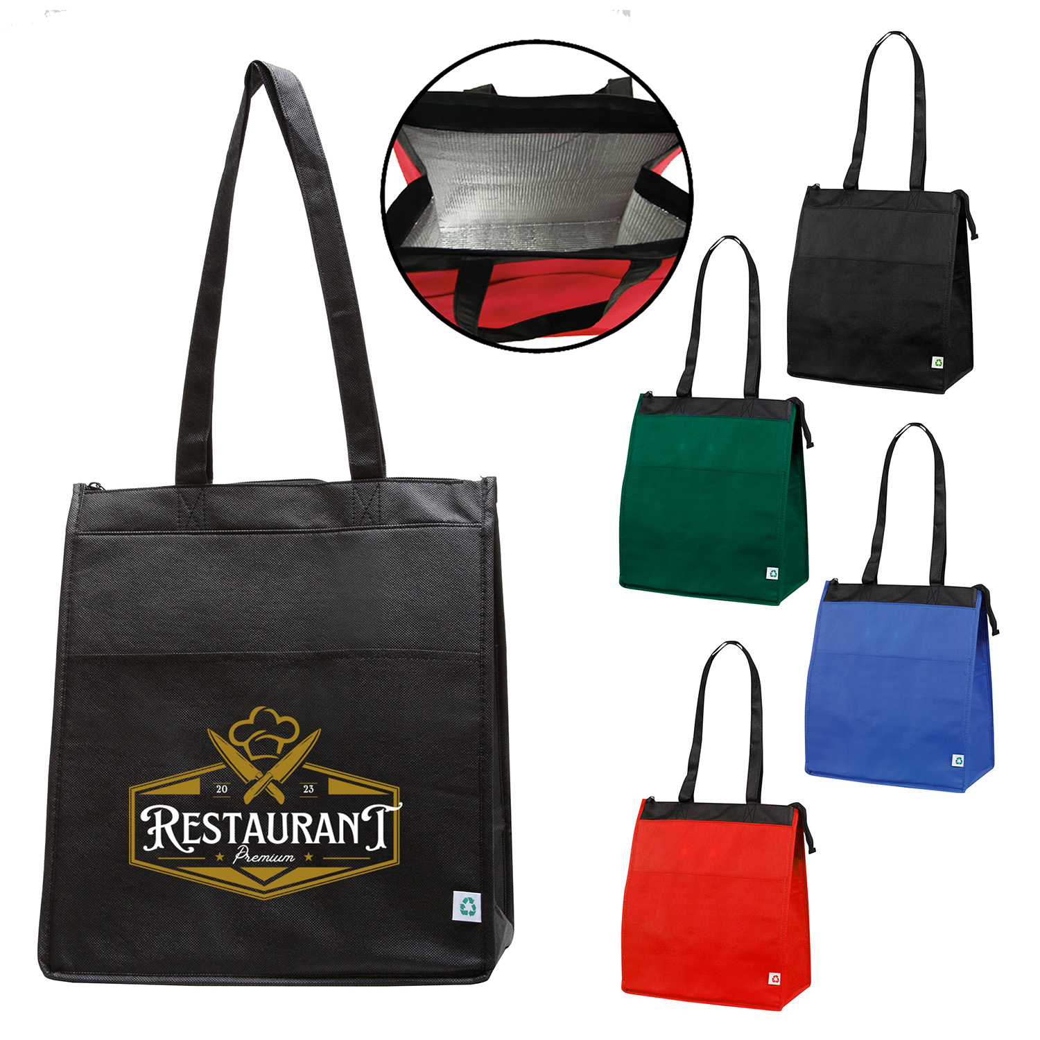 Picture of Large Insulated Hot / Cold Cooler Tote Bag
