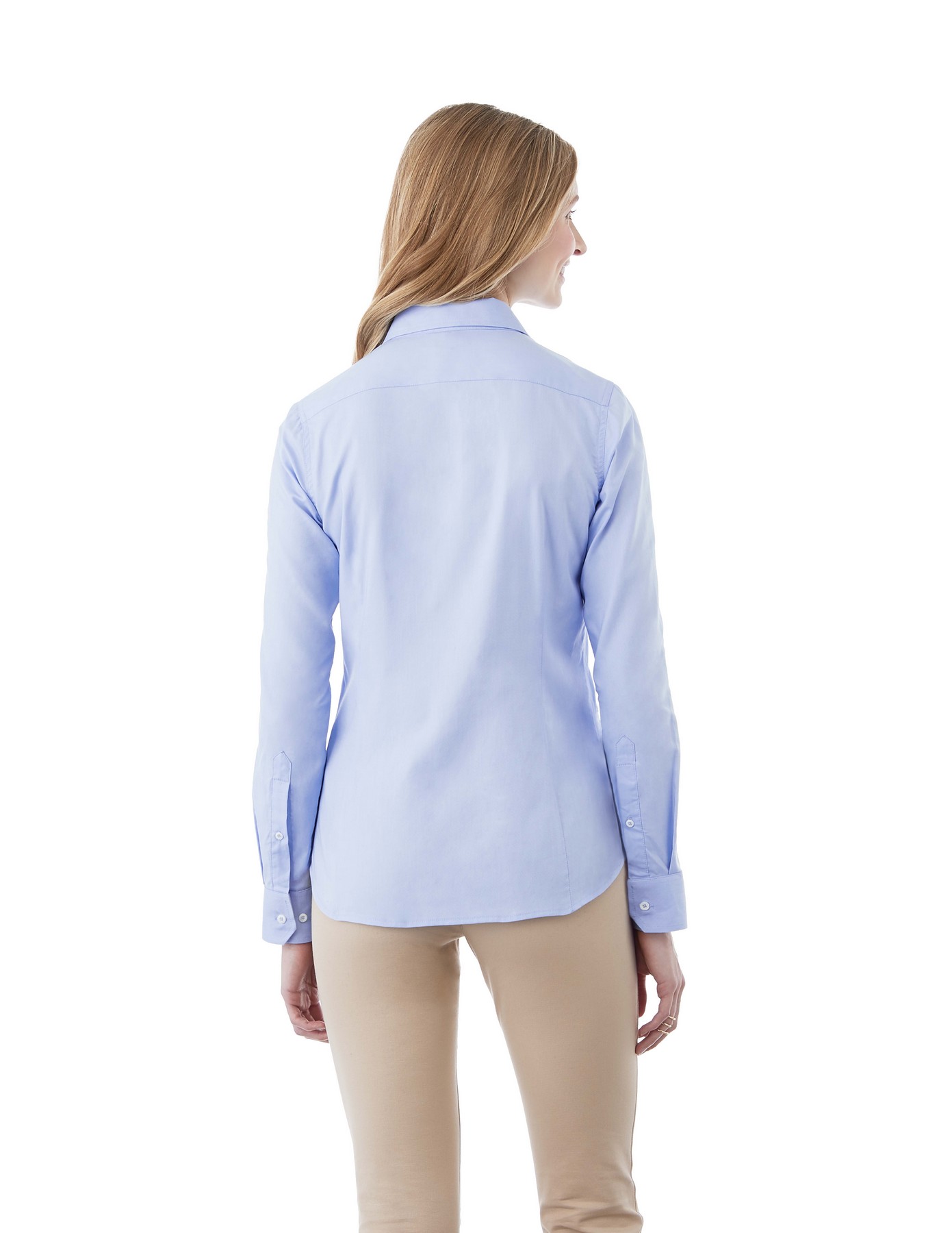 Picture of Women's IRVINE Oxford Long Sleeve Button Up Shirt