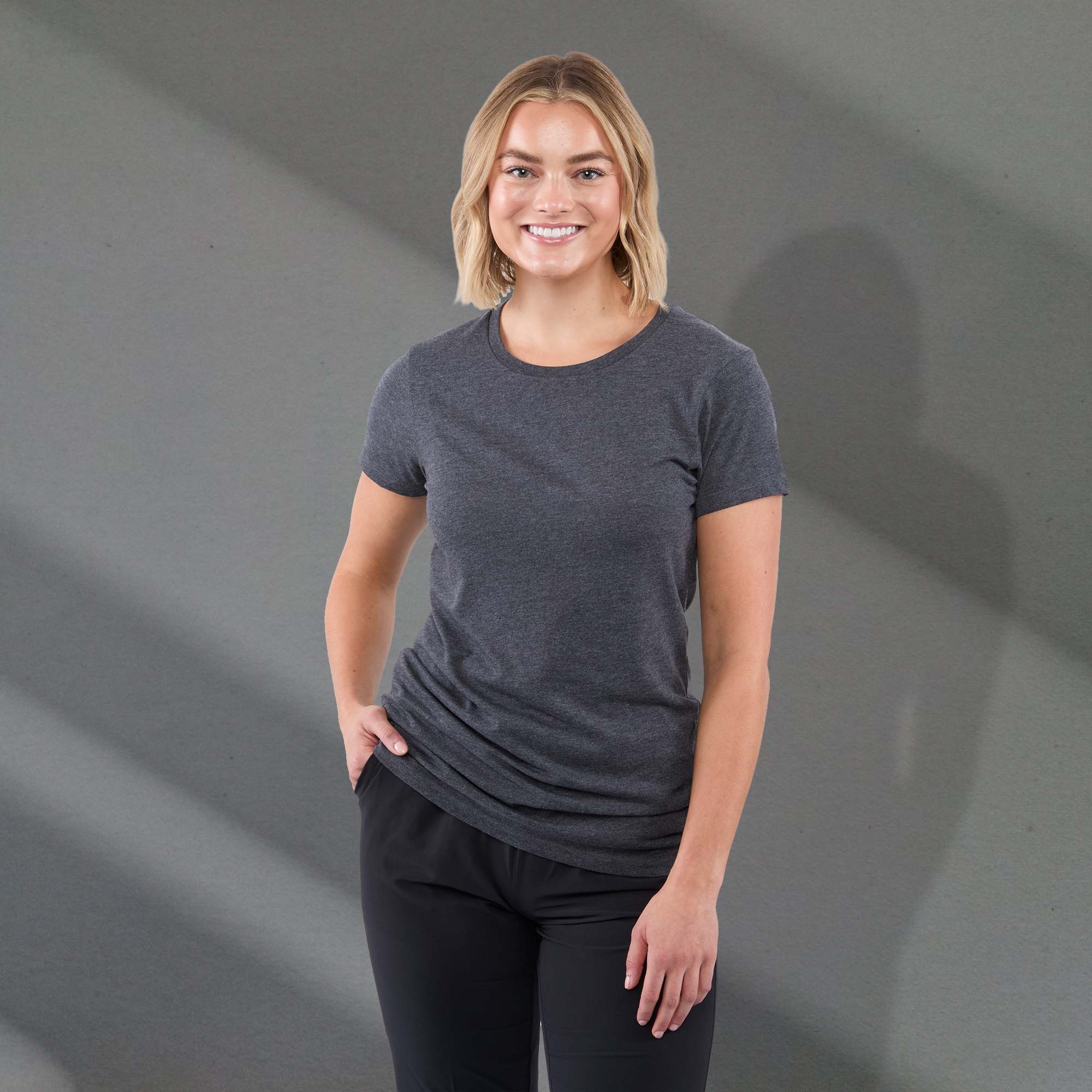 Picture of Women's BODIE Crew Neck Short Sleeve Tee