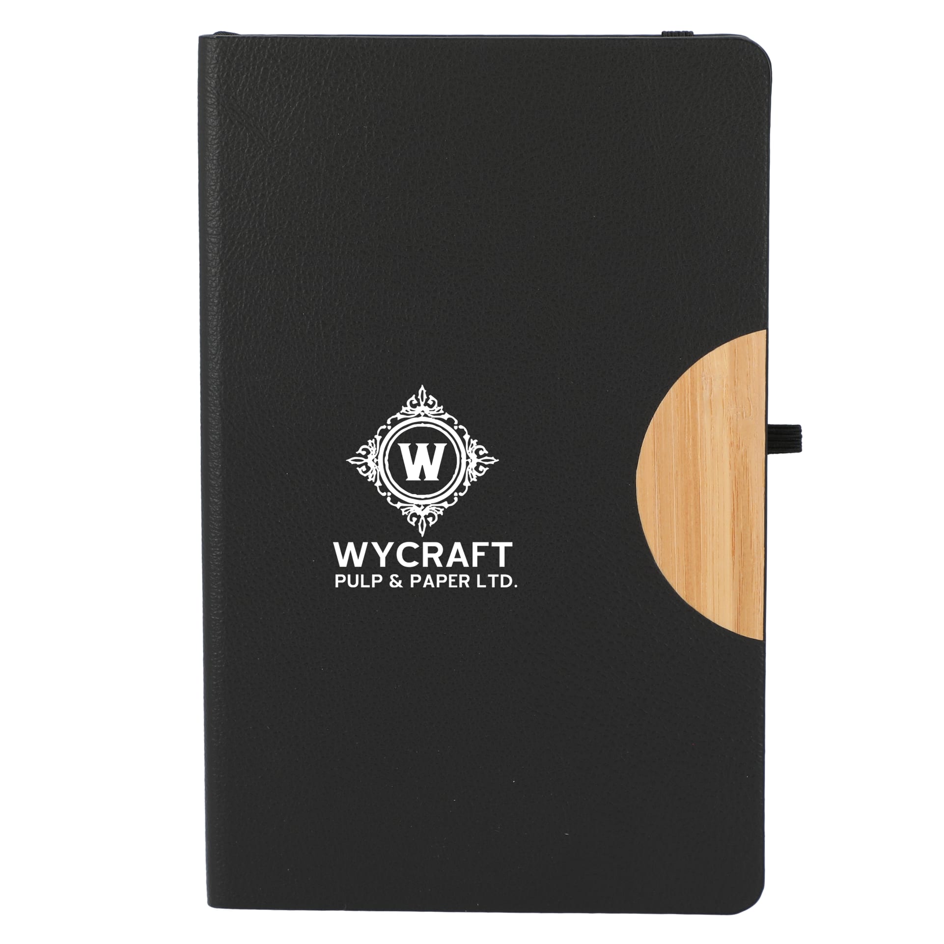 Picture of 5.5'' x 8.5'' Kaya Recycled PU and Bamboo Journal