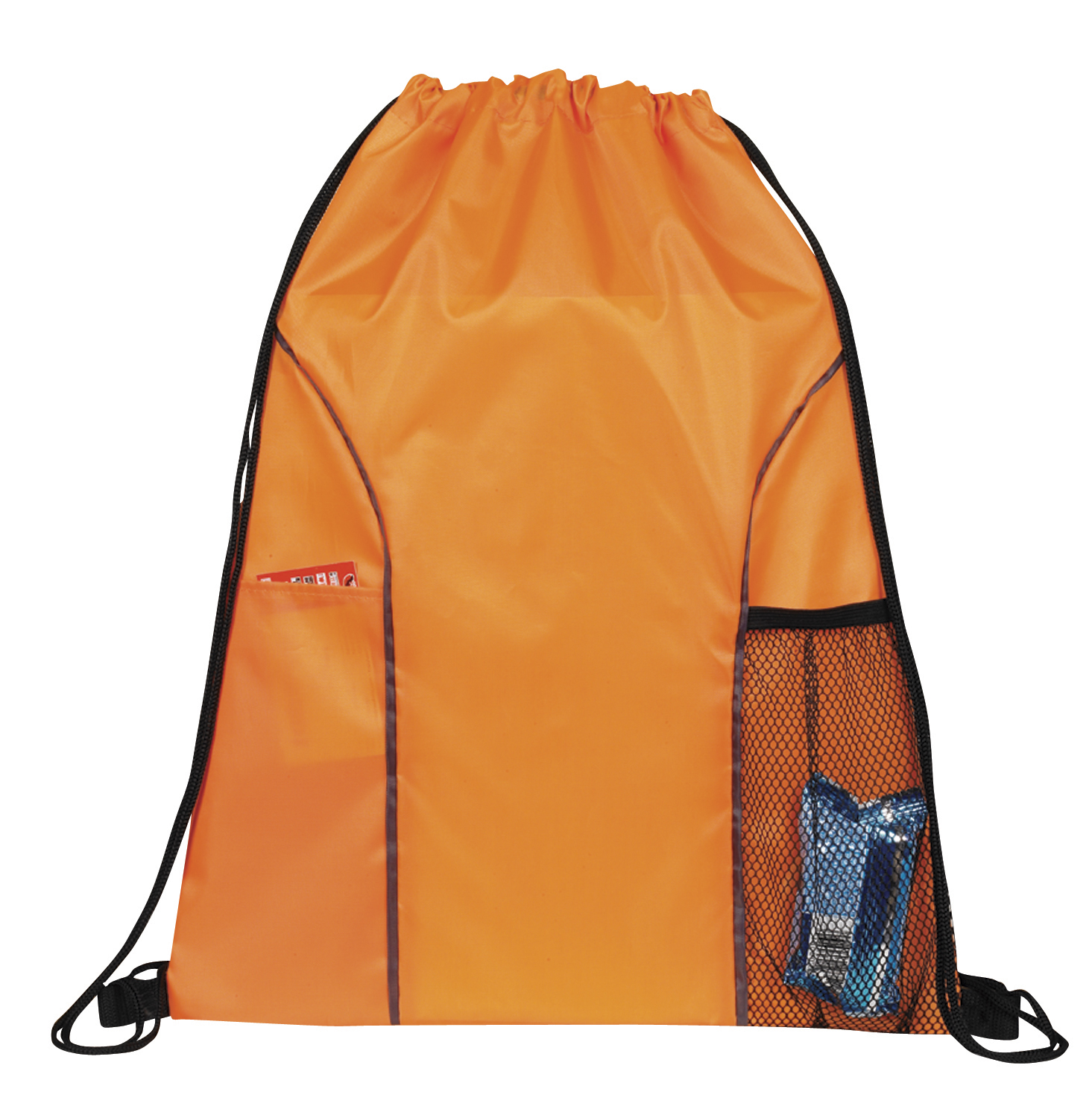 Picture of Dual Pocket Drawstring Backpack