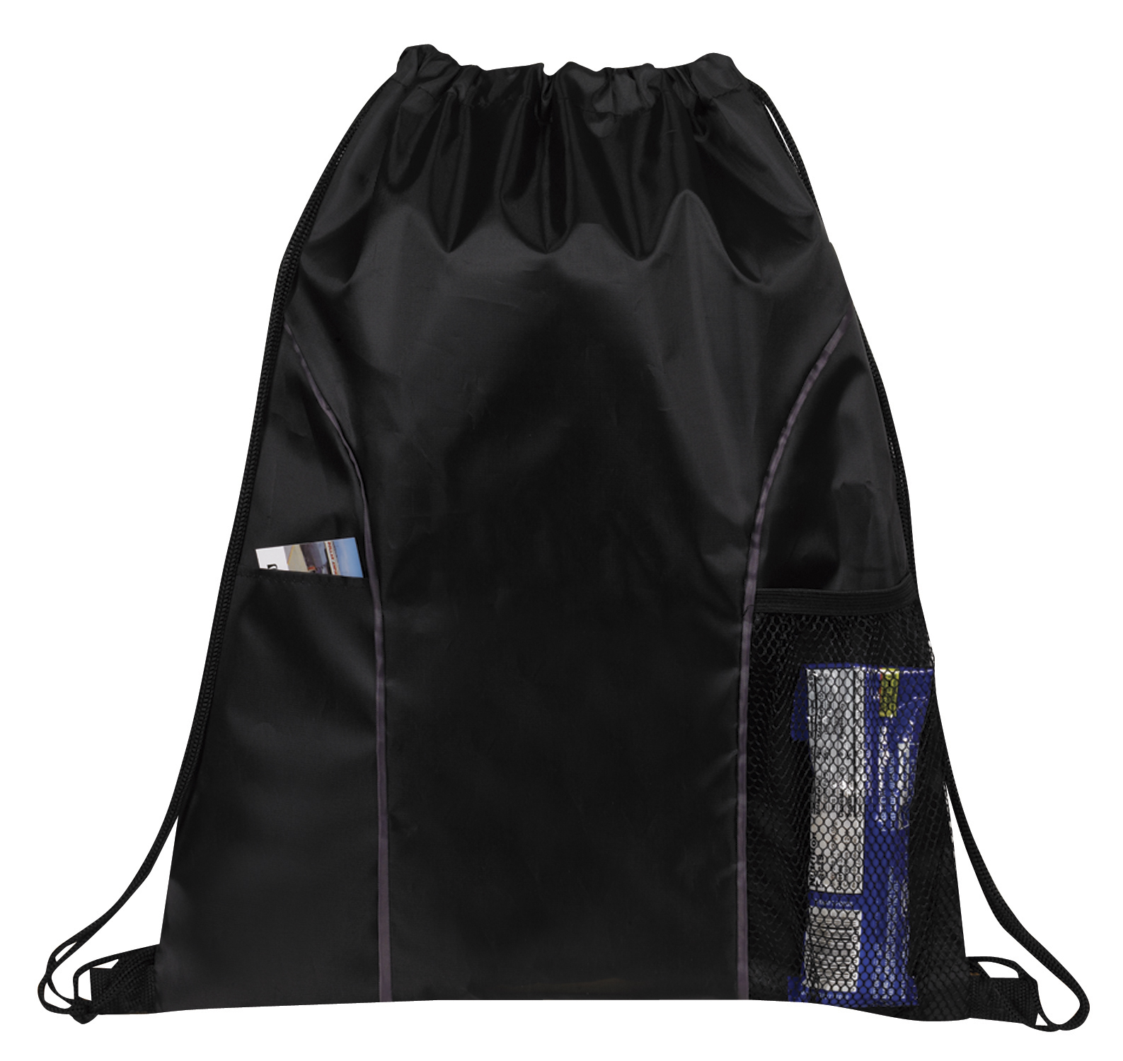 Picture of Dual Pocket Drawstring Backpack