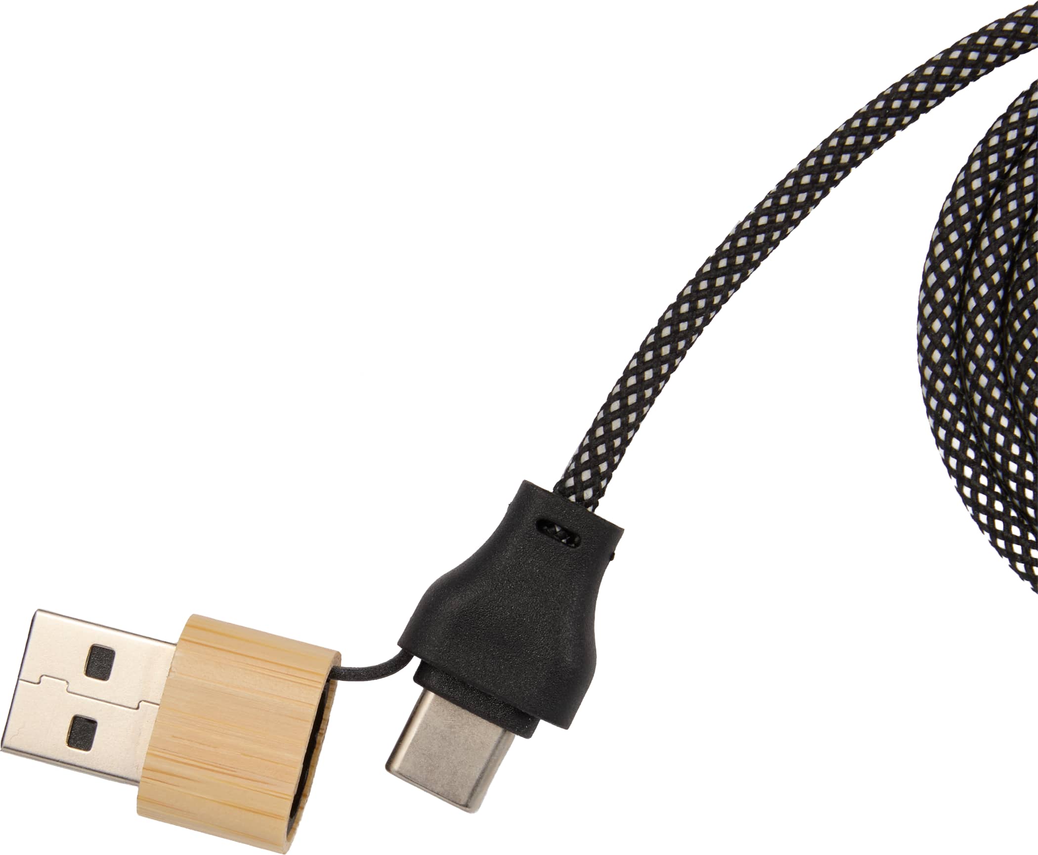 Picture of FSC® 100% Bamboo 5-in-1 100W Laptop Charging Cable