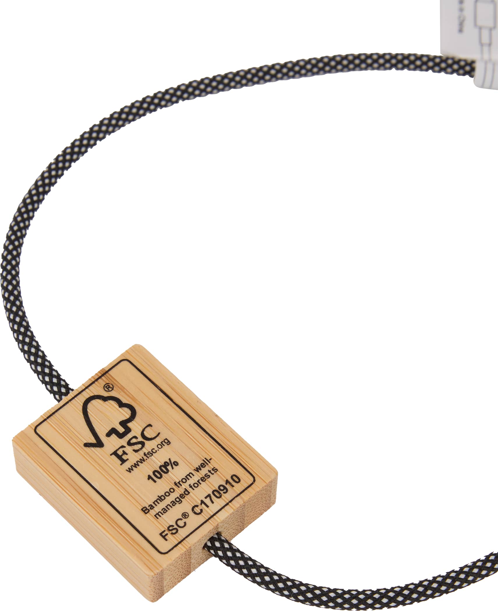 Picture of FSC® 100% Bamboo 5-in-1 100W Laptop Charging Cable