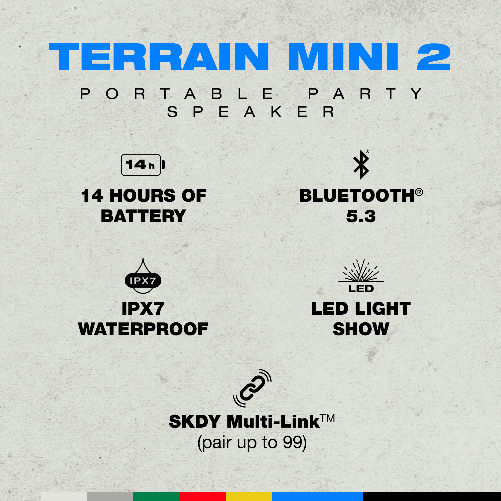 Picture of Skullcandy Terrain Mini 2 Bluetooth Speaker