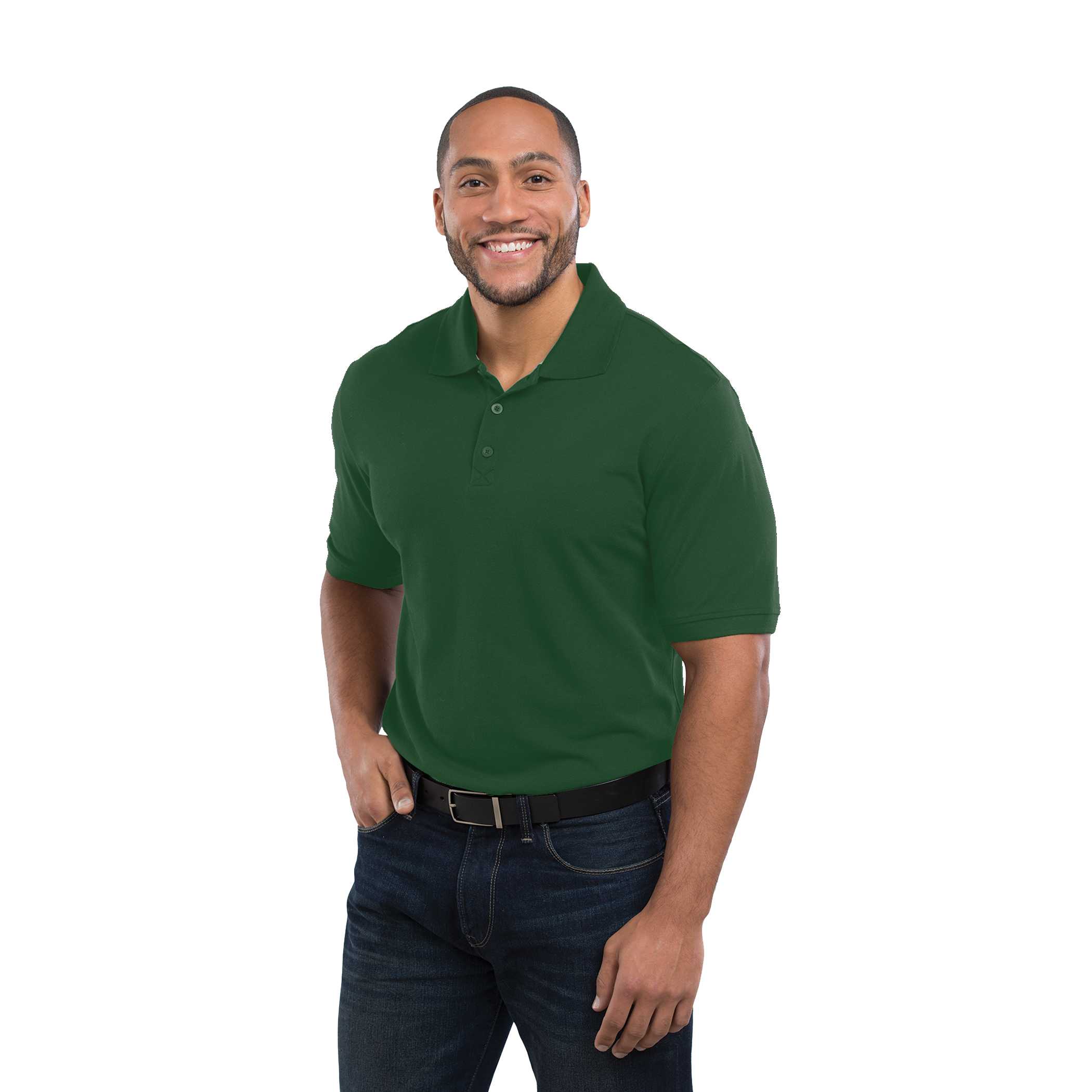 Picture of Men's CRANDALL Short Sleeve Pique Polo