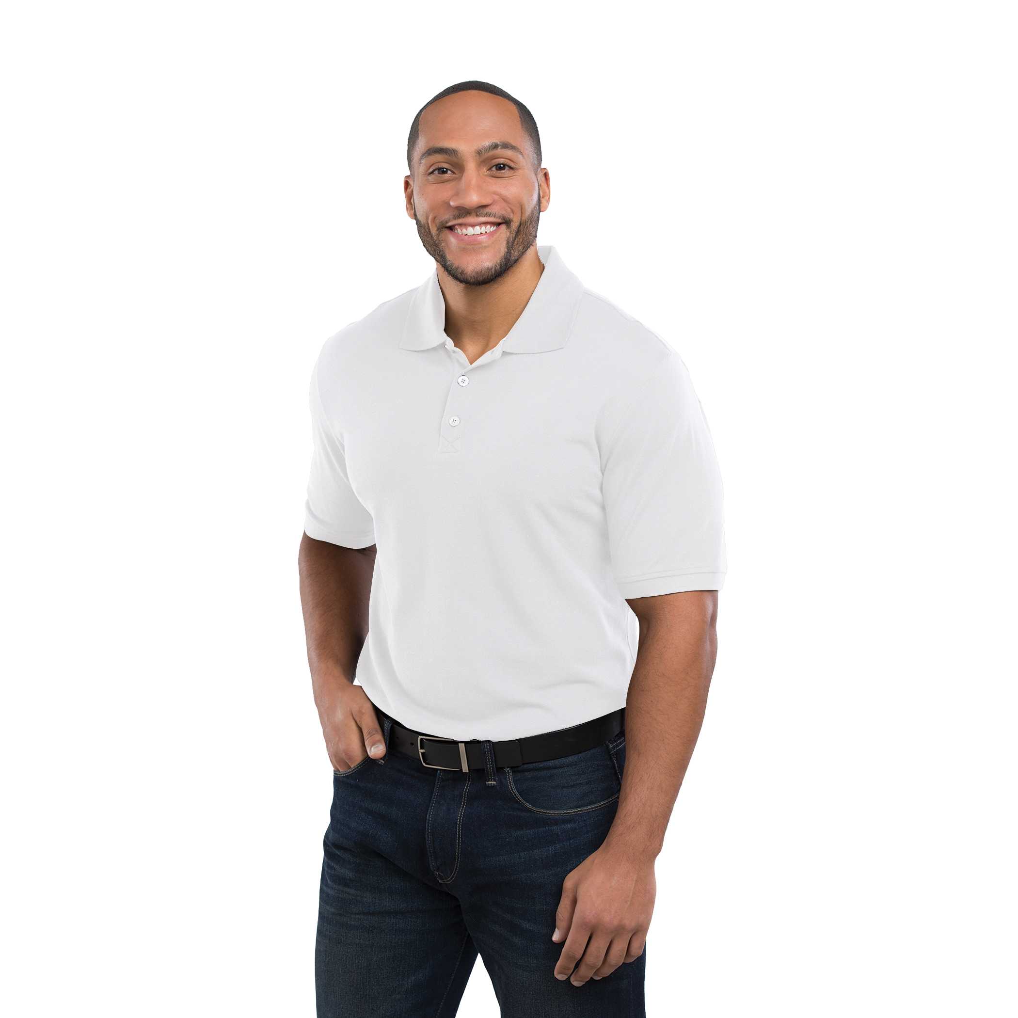Picture of Men's CRANDALL Short Sleeve Pique Polo