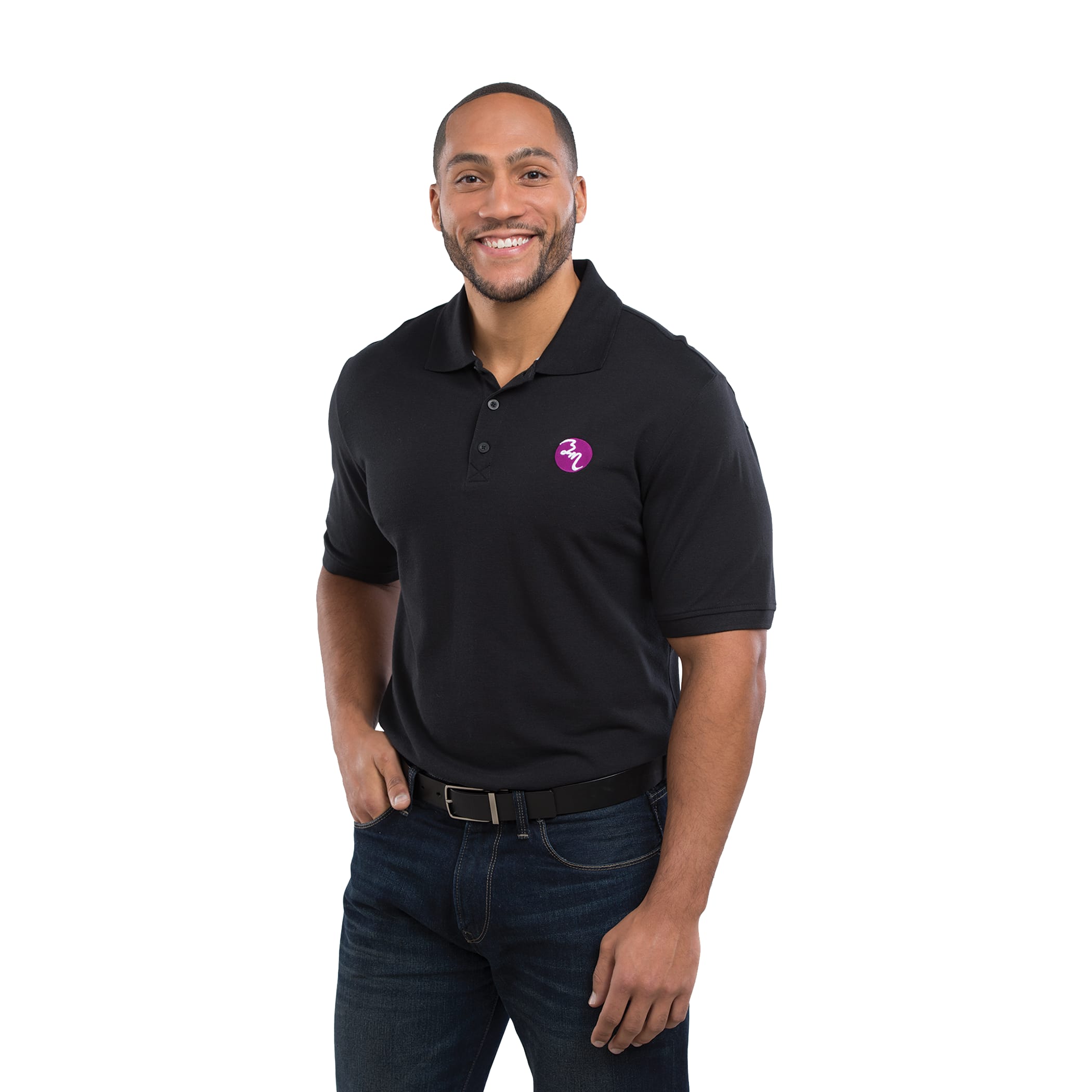 Picture of Men's CRANDALL Short Sleeve Pique Polo
