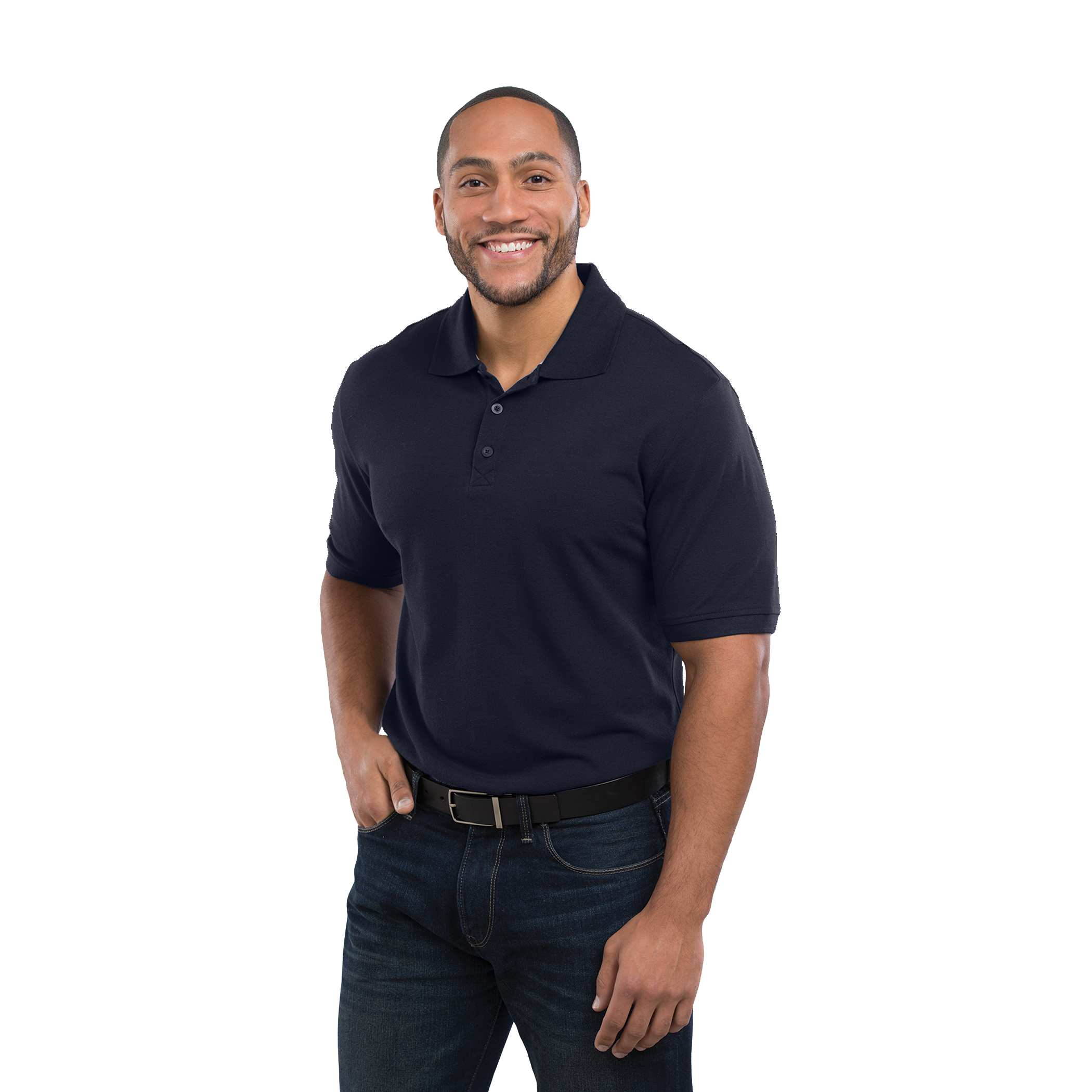 Picture of Men's CRANDALL Short Sleeve Pique Polo