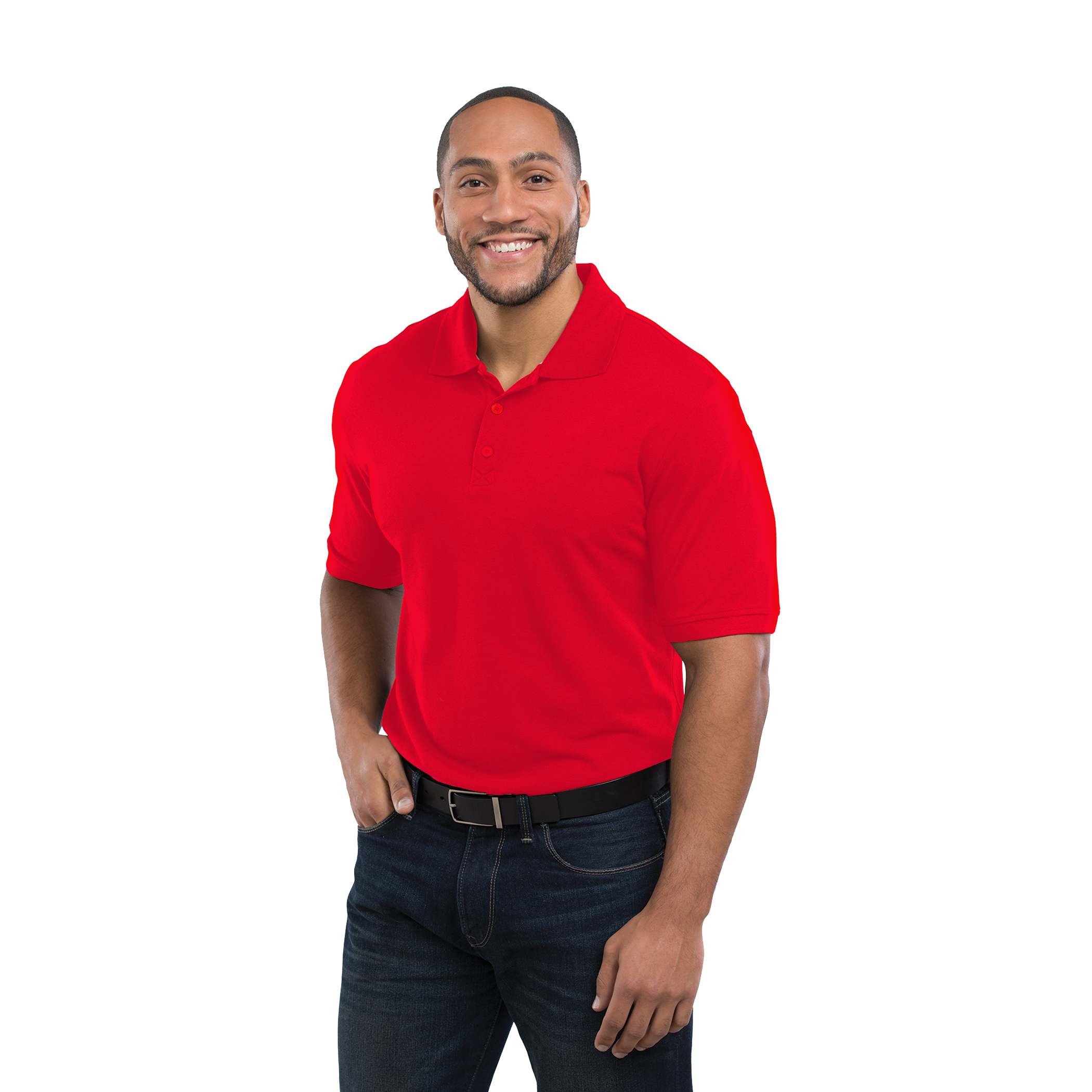 Picture of Men's CRANDALL Short Sleeve Pique Polo