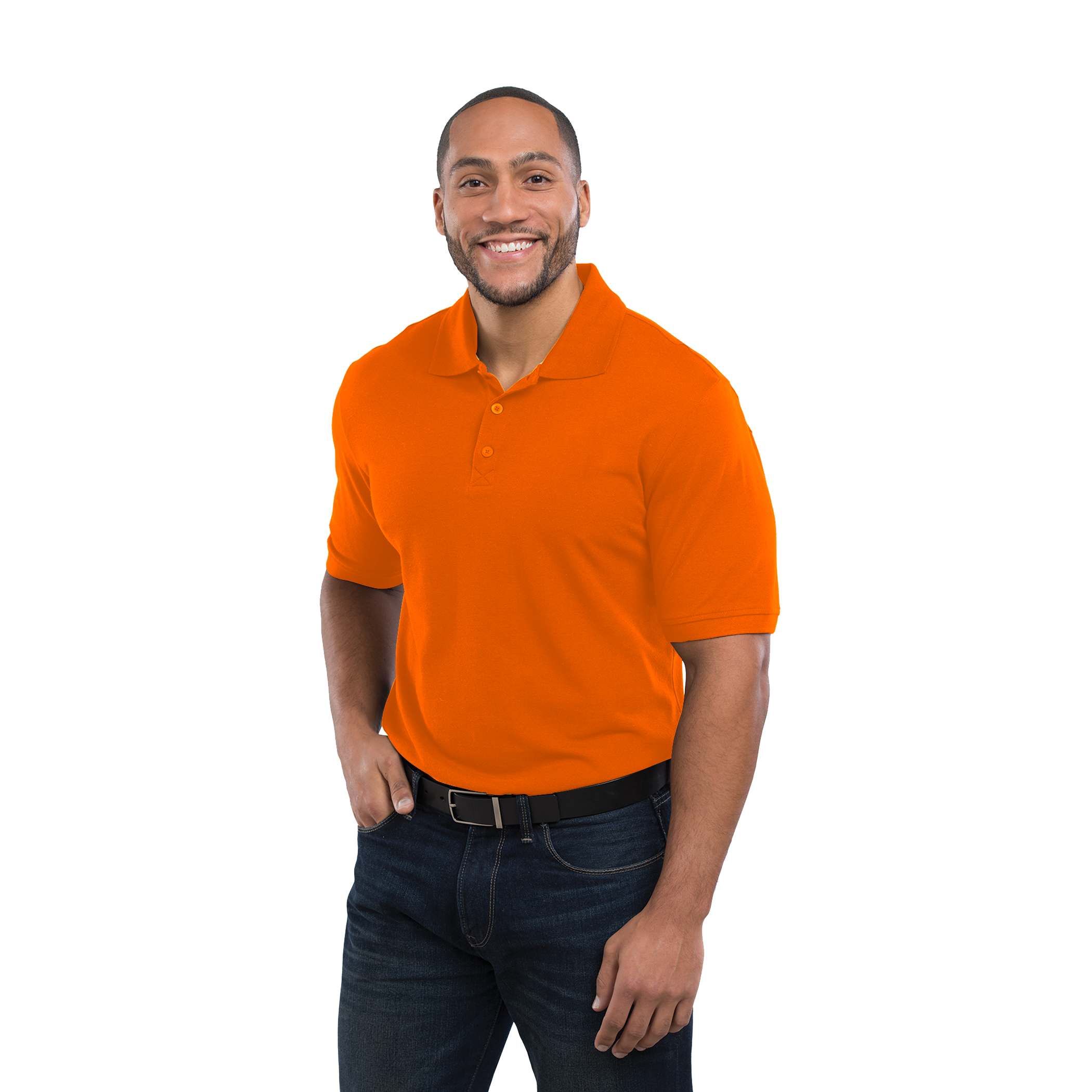 Picture of Men's CRANDALL Short Sleeve Pique Polo