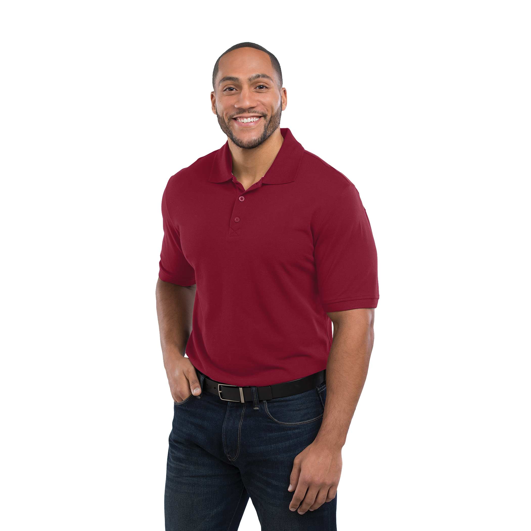 Picture of Men's CRANDALL Short Sleeve Pique Polo
