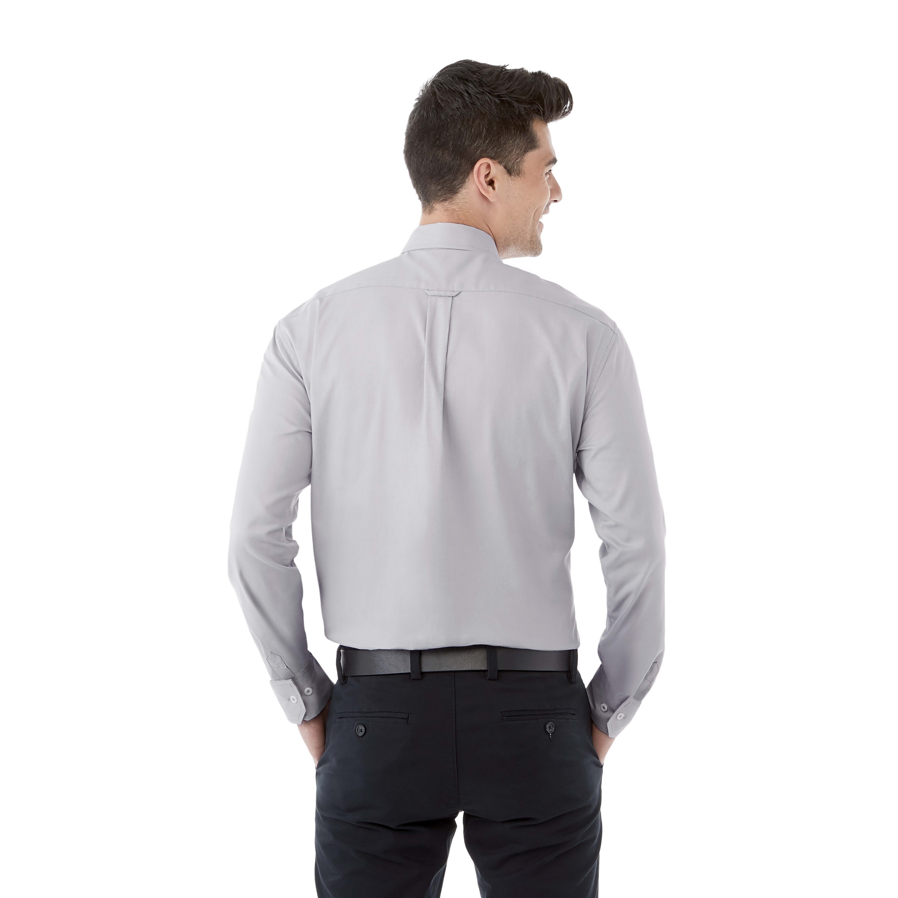 Picture of Men's IRVINE Oxford Long Sleeve Button Up Shirt