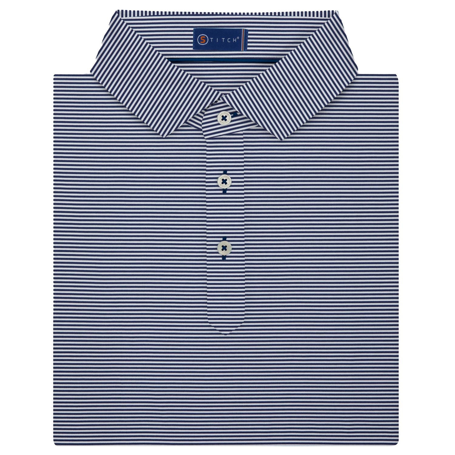 Picture of STITCH® Atlantic Stripe Polo Shirt - Men's