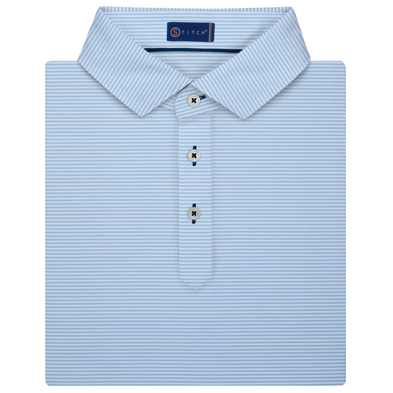 Picture of STITCH® Atlantic Stripe Polo Shirt - Men's