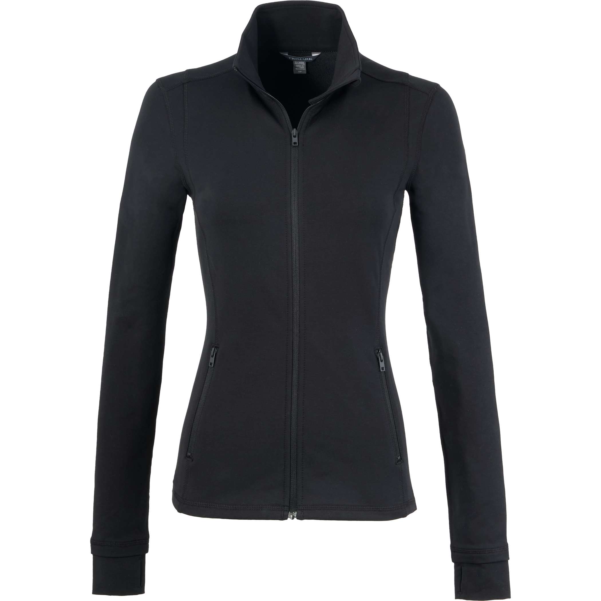 Picture of Women's LYON Eco Stretch Knit Full Zip Jacket with Thumb Holes