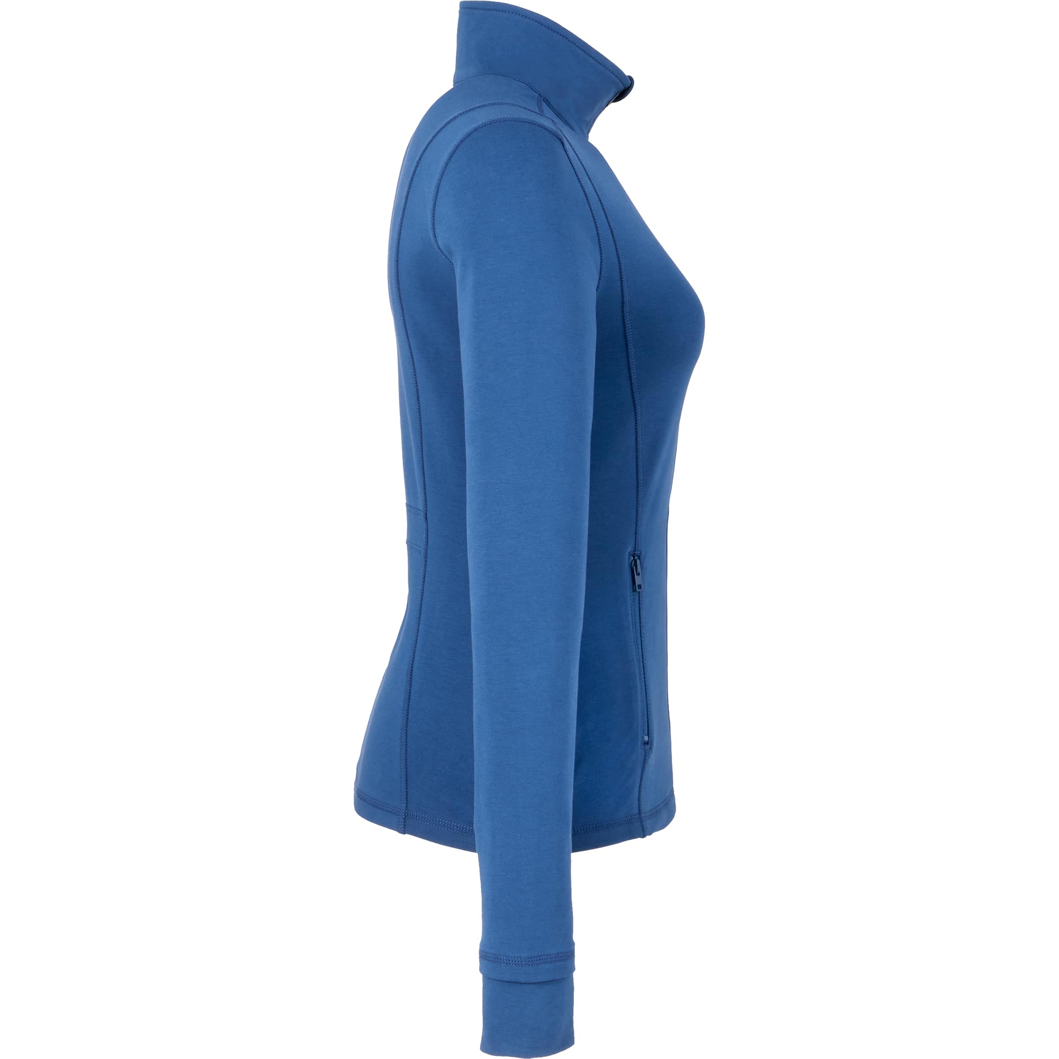 Picture of Women's LYON Eco Stretch Knit Full Zip Jacket with Thumb Holes
